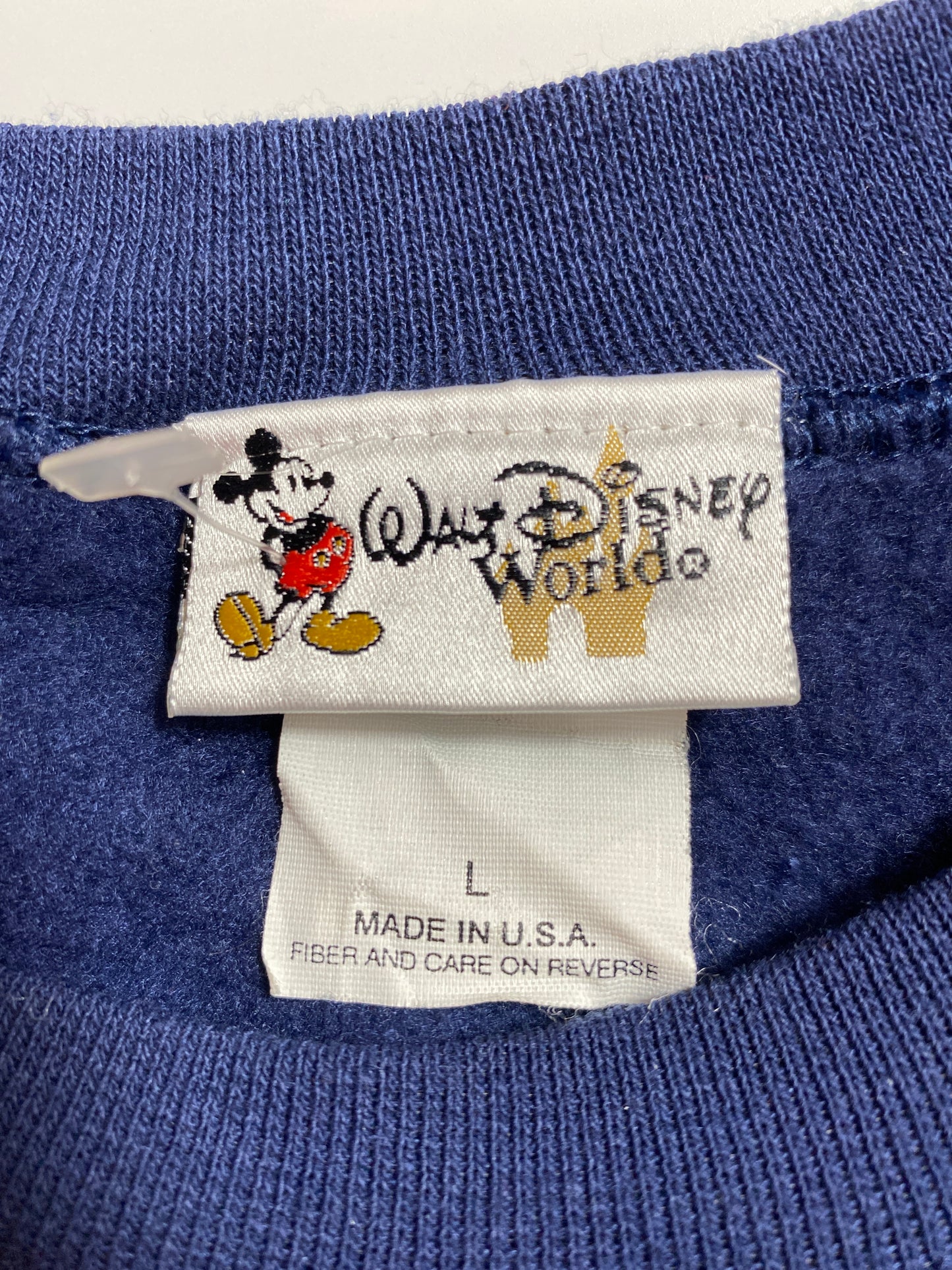 00’ WALT DISNEY WORLD Made in USA Size L Vintage Sweat-shirt / 9471