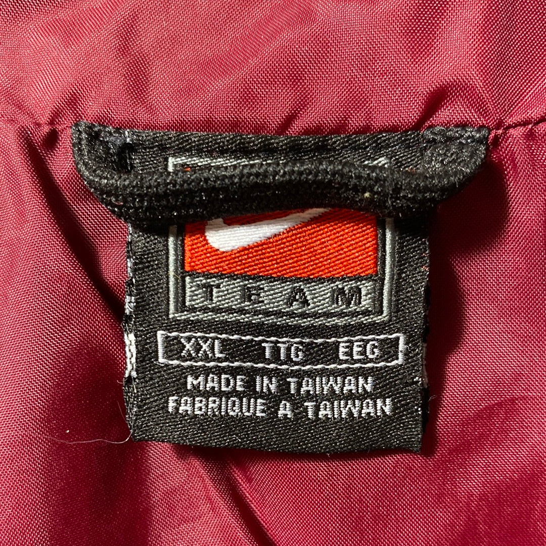 00' NIKE x TEXAS SOUTHERN BASKETBALL Size XXL Vintage College Nylon Jacket / E3741N