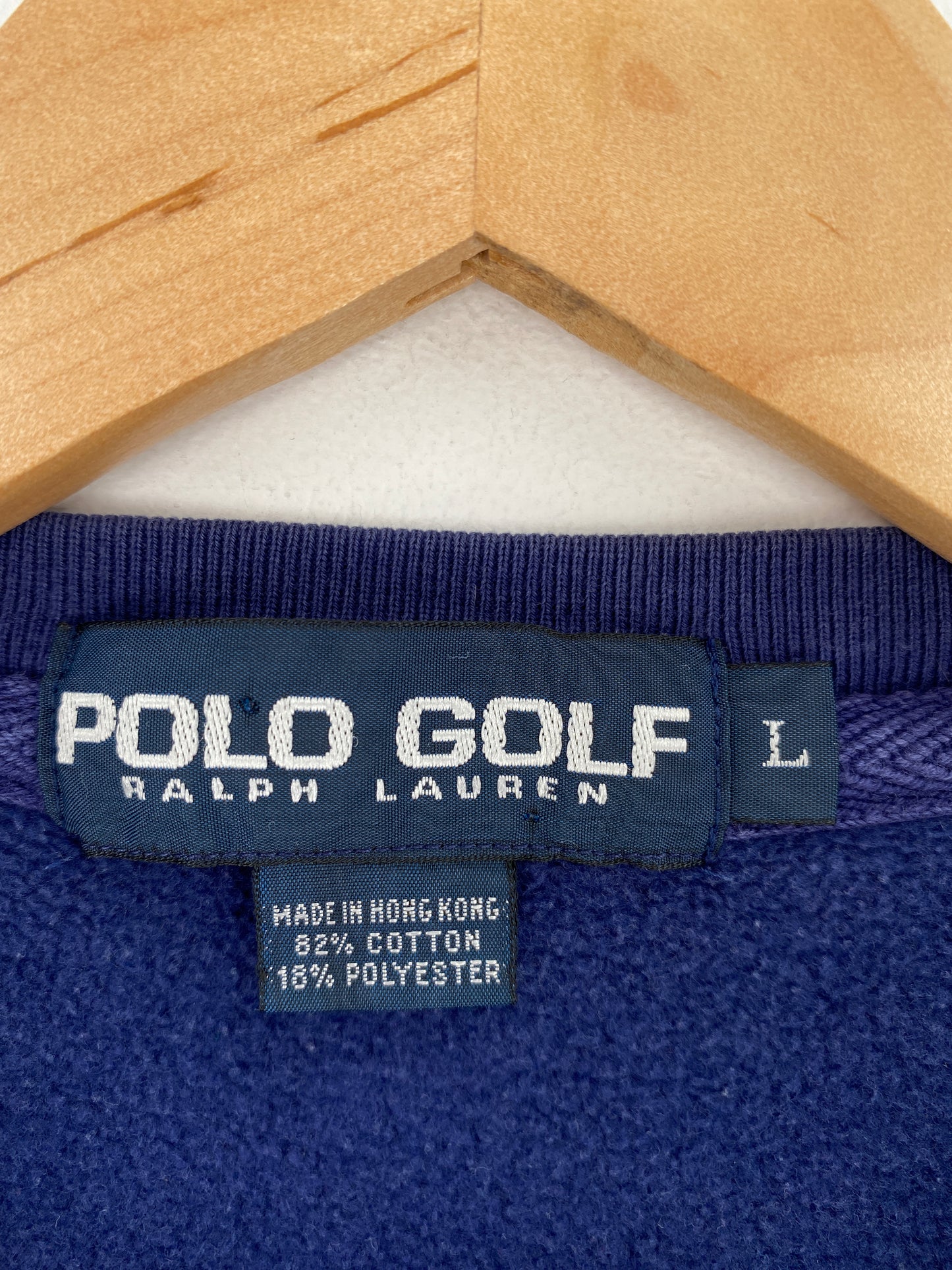 90’s POLO GOLF RALPH LAUREN Size L Vintage Sweat-shirt / A5123