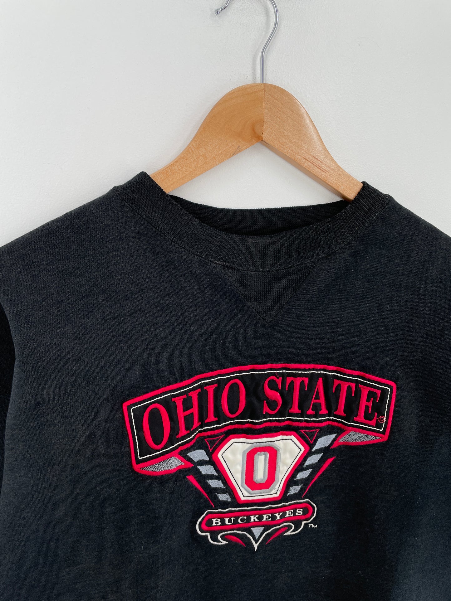 90’s OHIO STATE BUCKEYES Size L Vintage College Sweat Shirt / E5098S