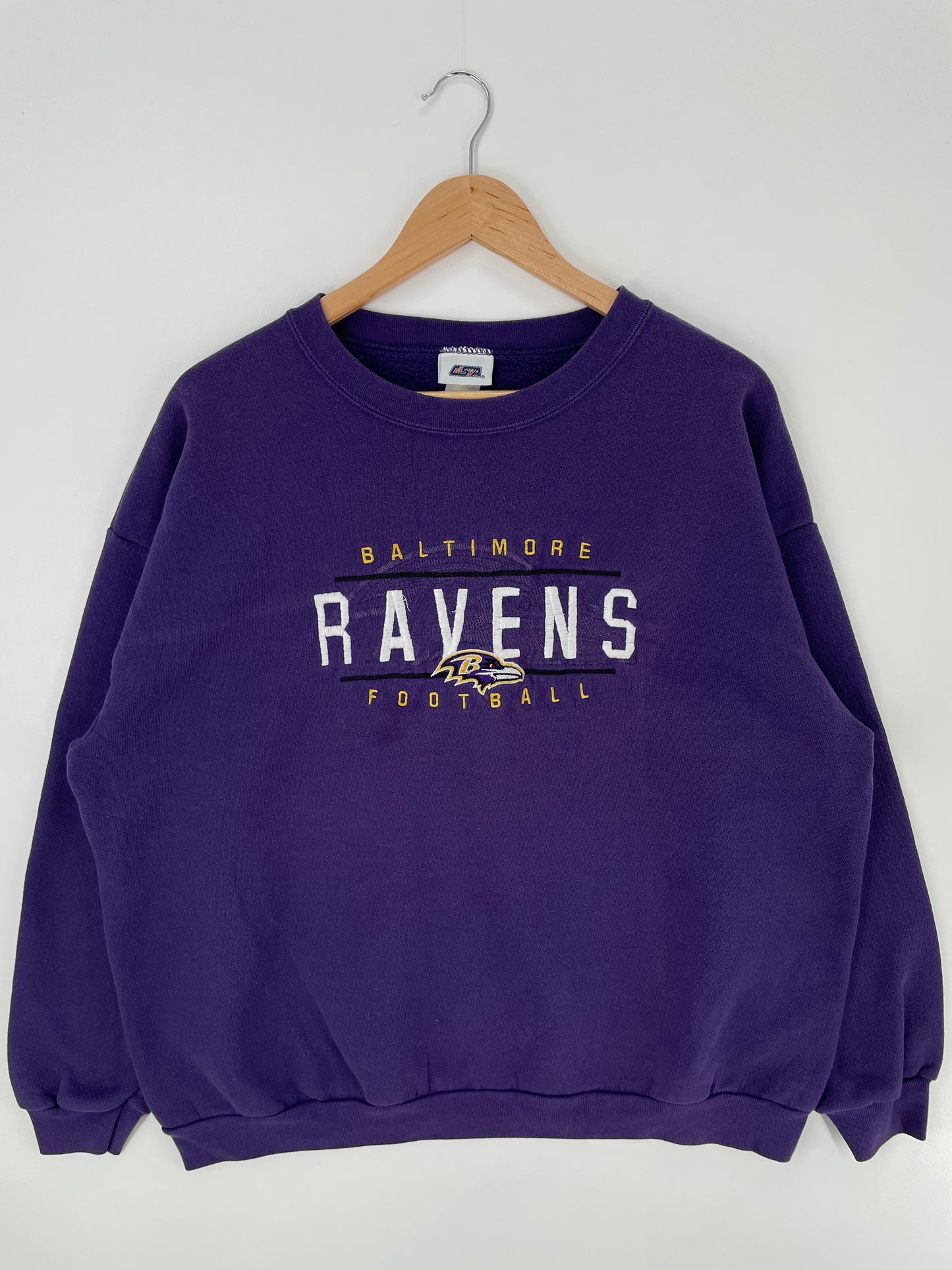 Vintage BALTIMORE RAVENS Size XL NFL Sweat-shirt / A739