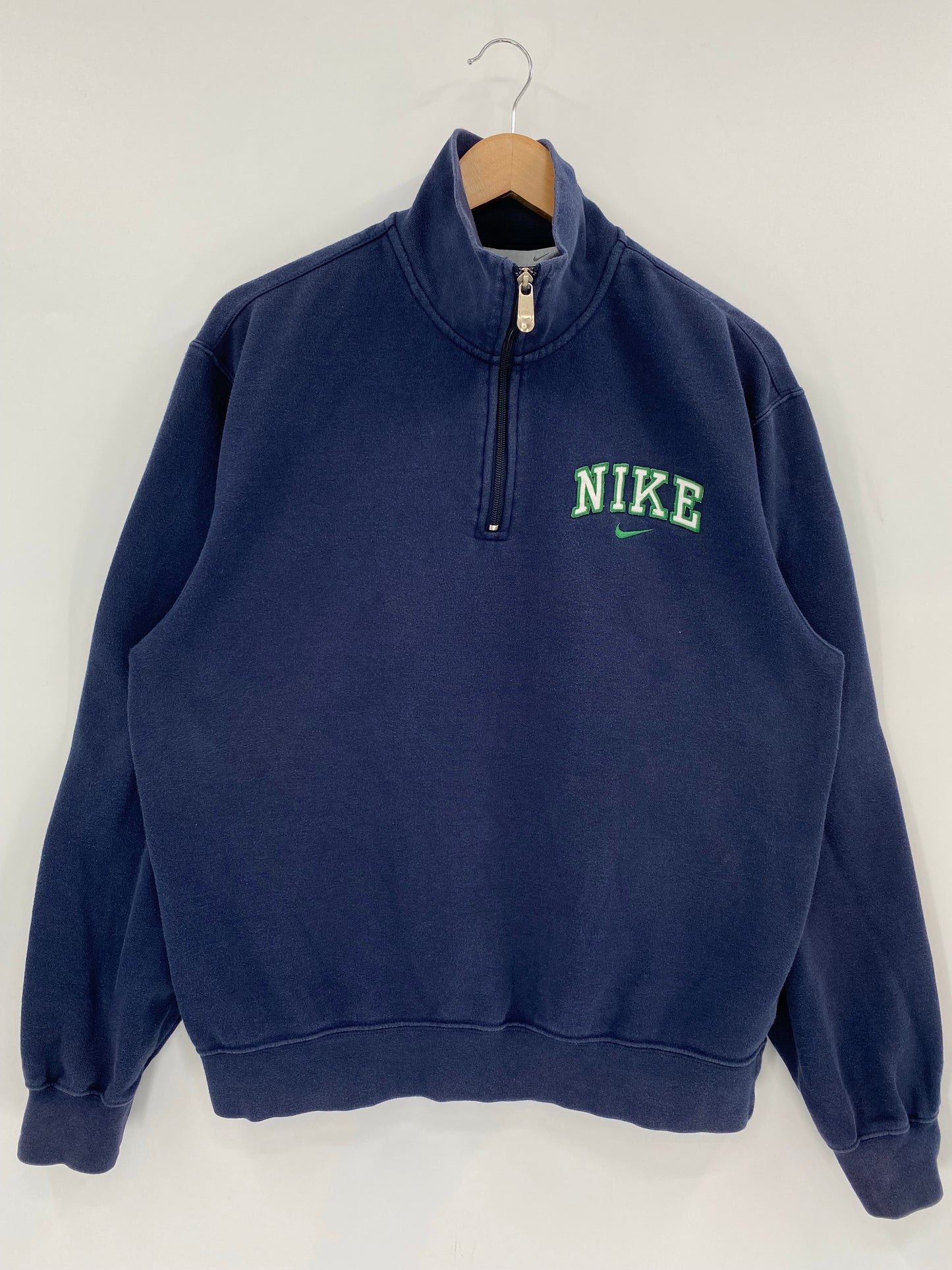 00' NIKE Size M Vintage Half Zip Sweat-Shirt / K7046