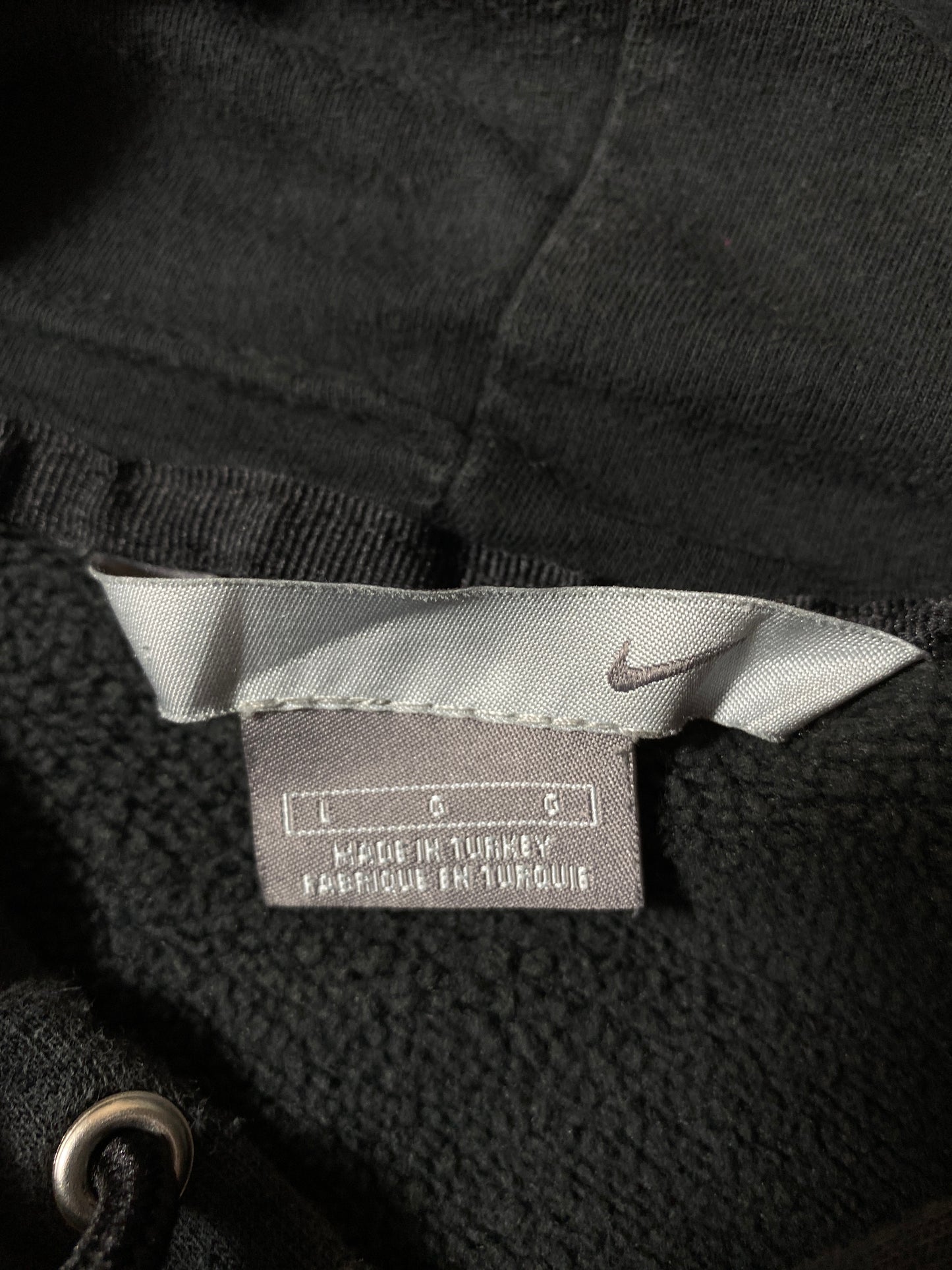 00’ NIKE Size L Vintage Hoodie Sweatshirt / k178