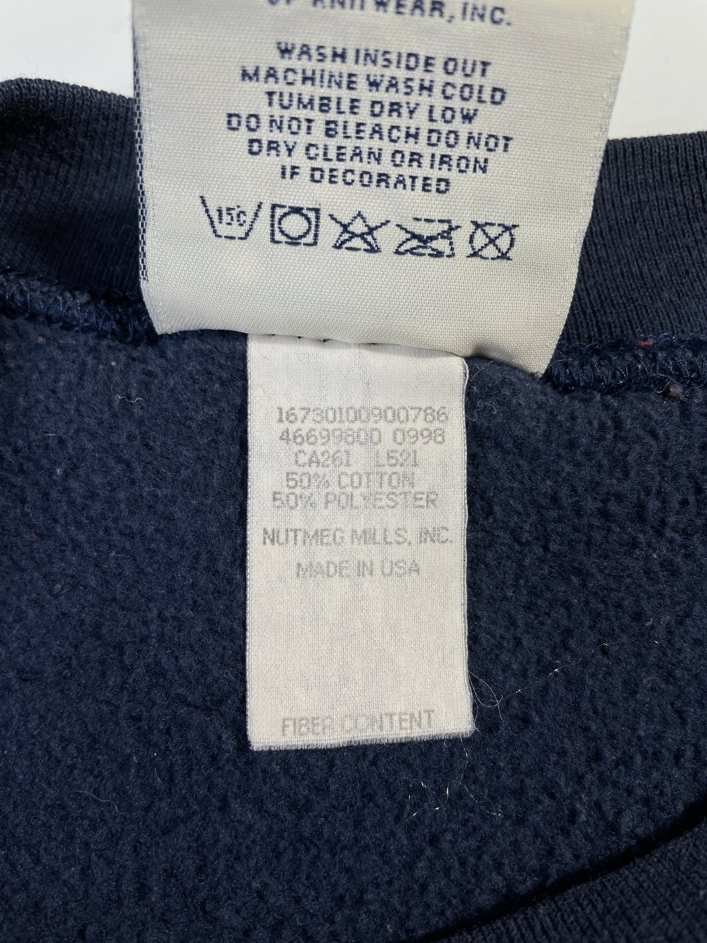 1999 DENVER BRONCOS Made in USA Size XL Vintage NFL Sweat-Shirt / A8060