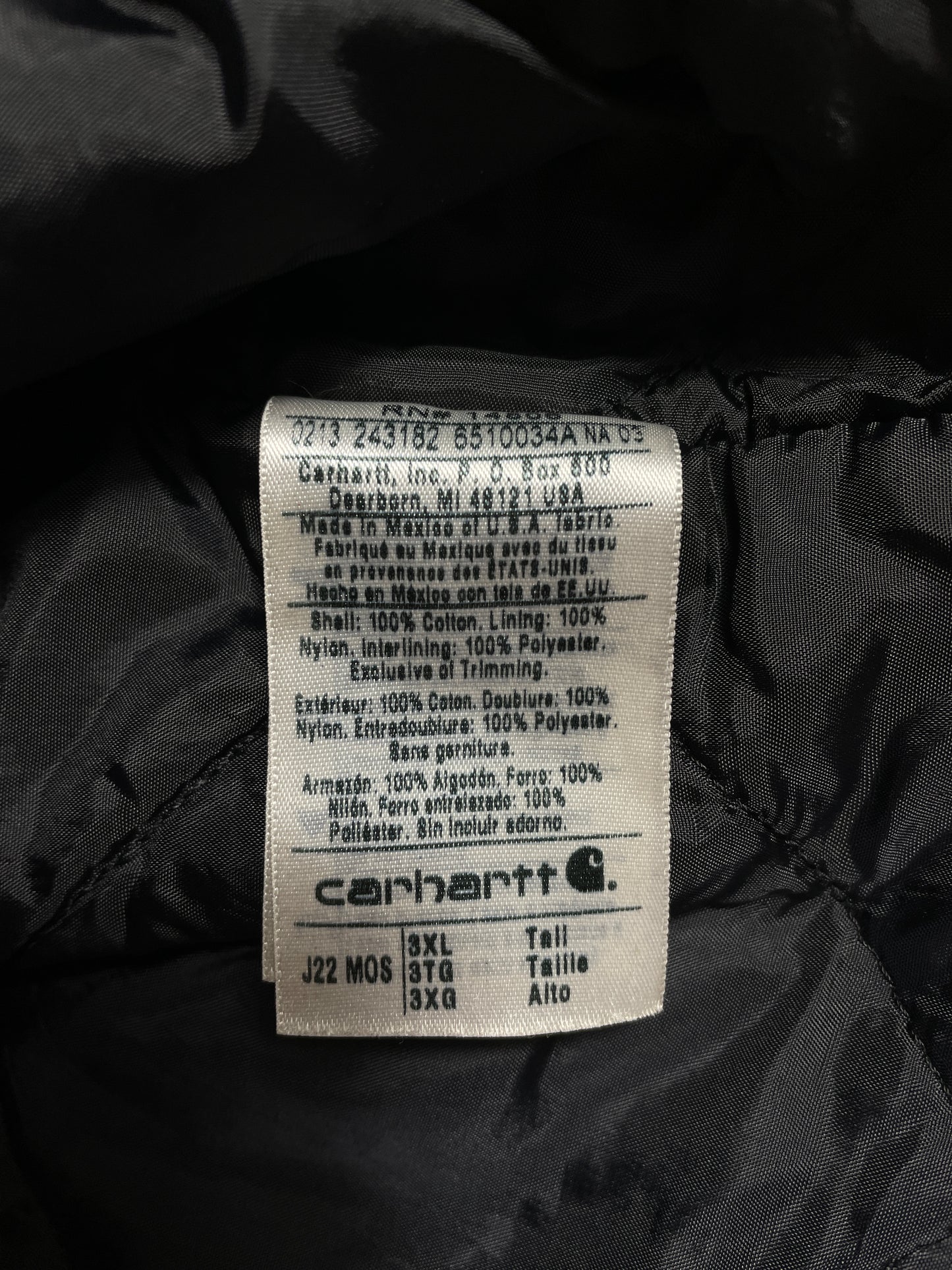 Vintage CARHARTT Size XXXL Duck Jacket / A9644