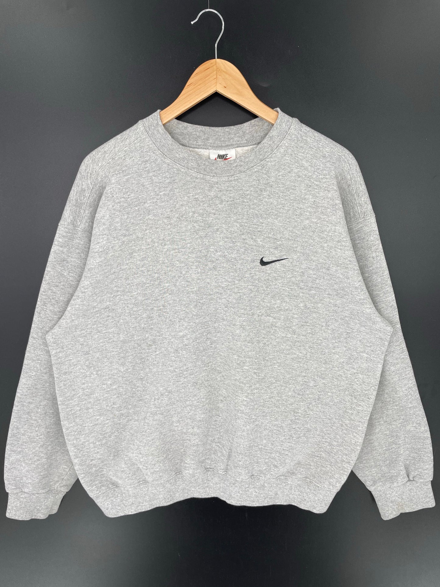 90’s NIKE MINI SWOOSH Size L Vintage Sweat-shirt / K9014
