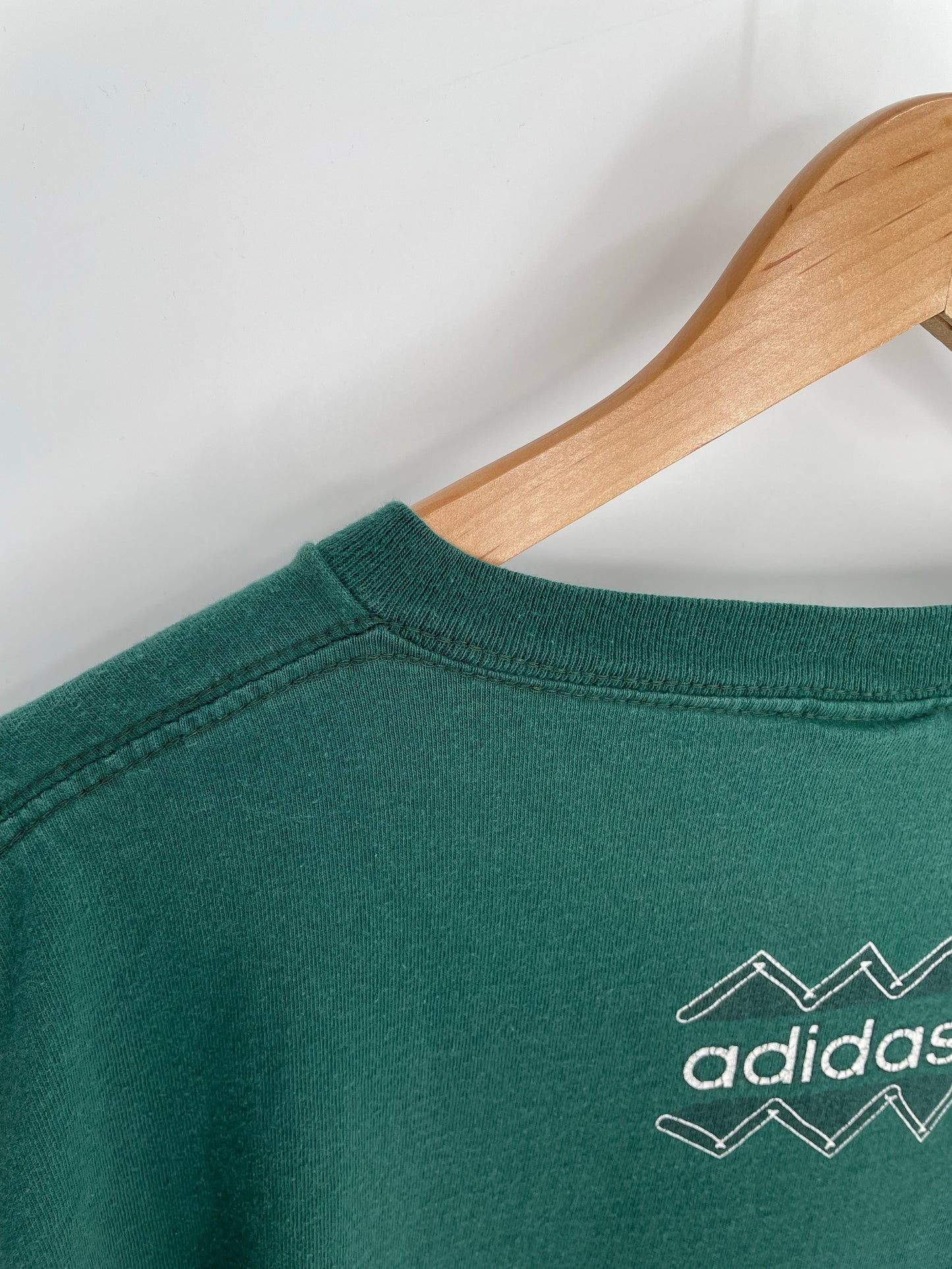 90's ADIDAS Made in USA Size XL Vintage T-Shirt / A7788