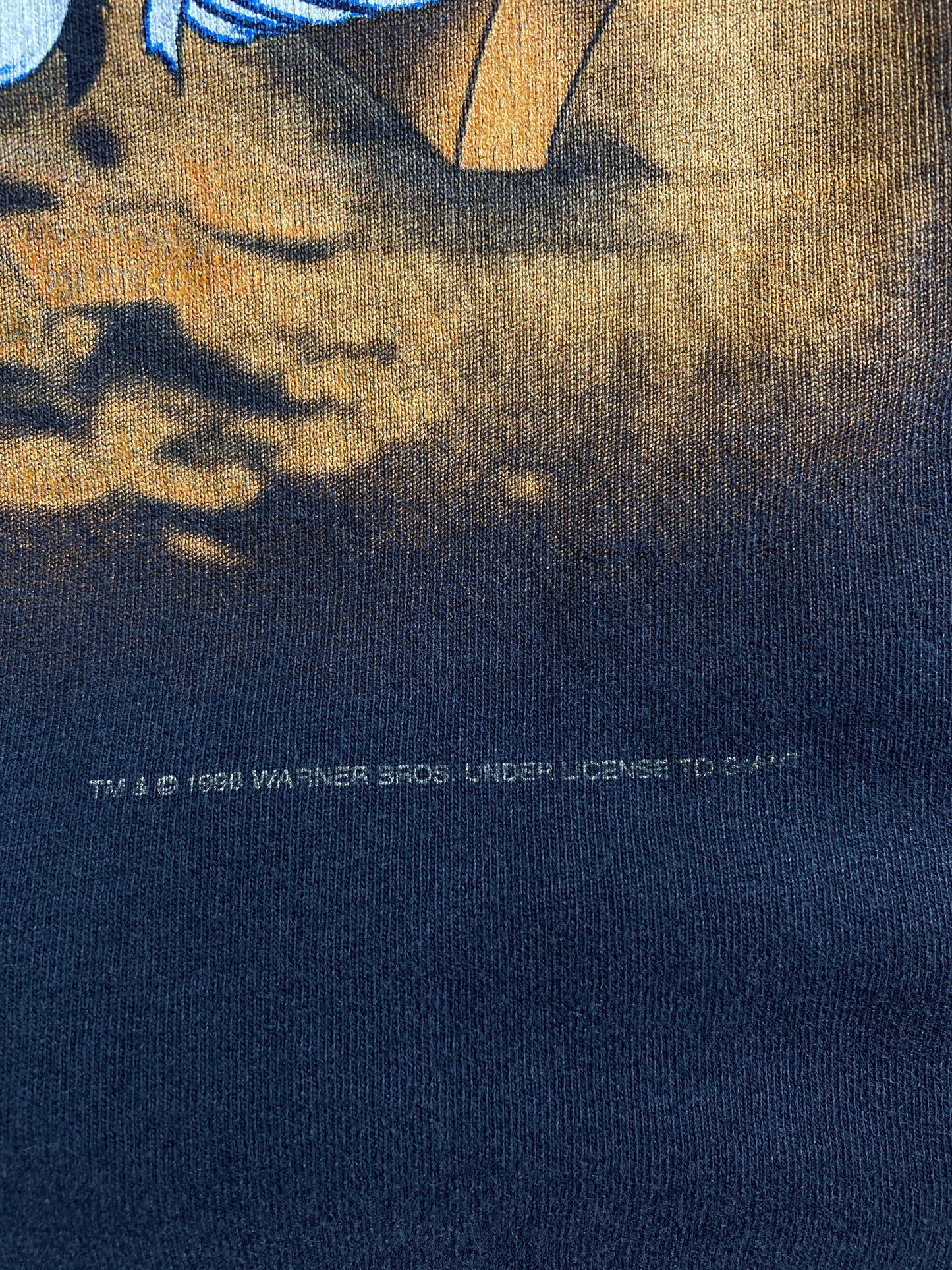 1996 LOONEY TUNES SPACE JAM Approx. Size XL Vintage Long Sleeve T-Shirt / K2230