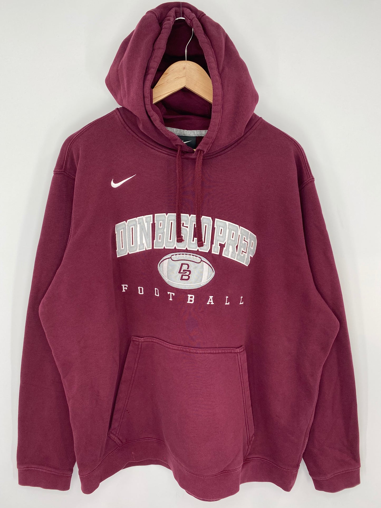 00' NIKE DON BOSCO PREP Size XXL Vintage College Hoodie Sweat-Shirts/ K9948