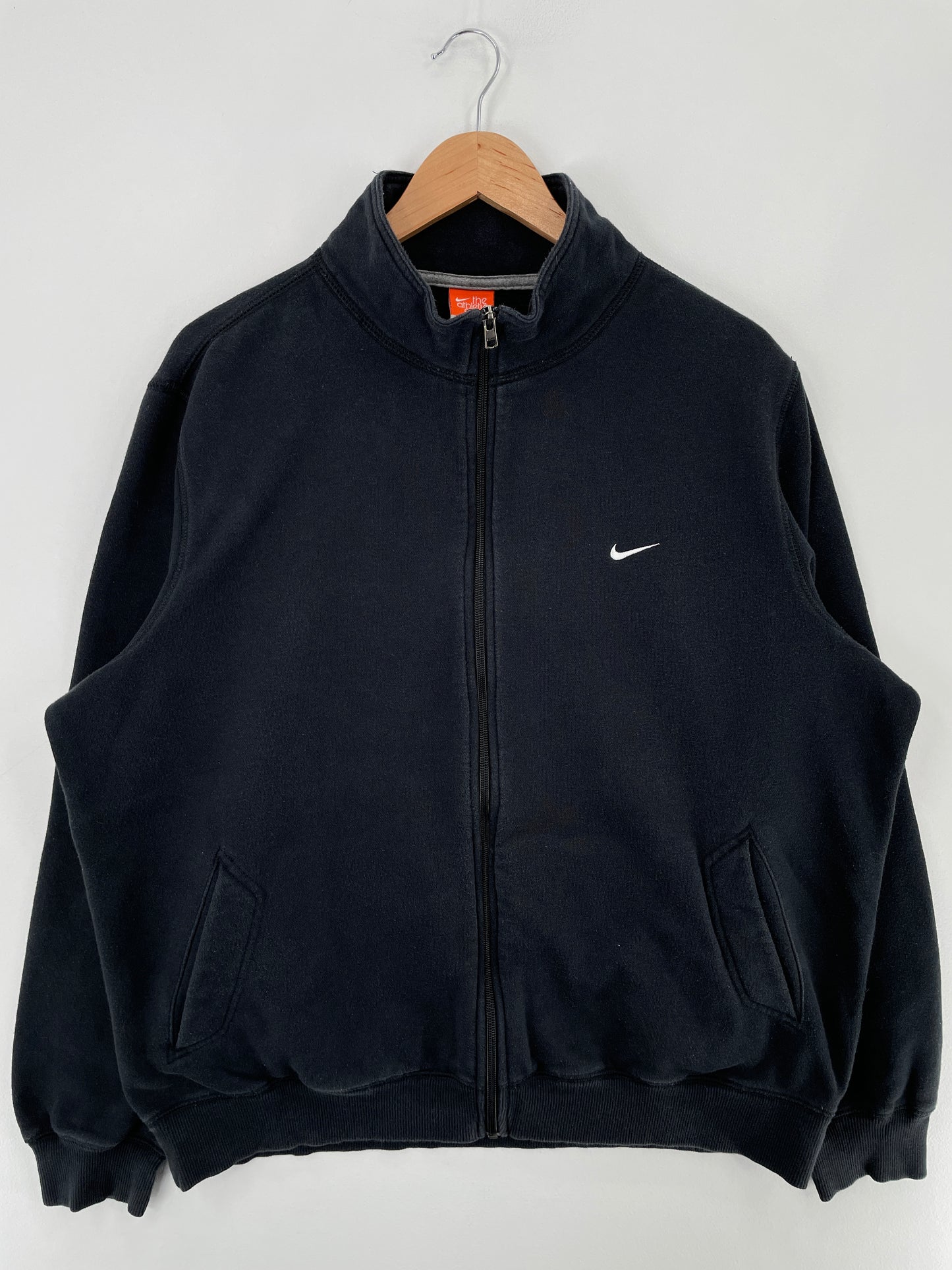 Vintage NIKE Size XL Zip-up Sweat-shirt / E4634S