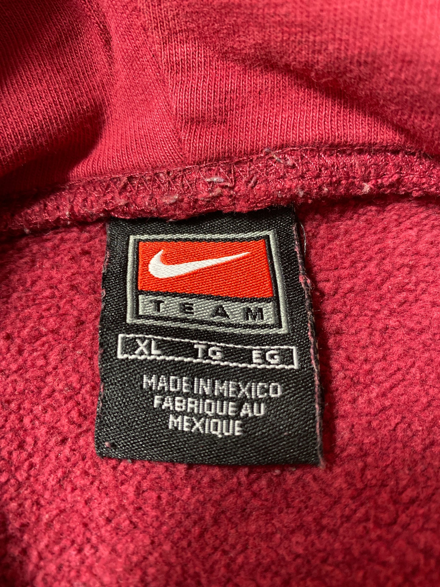 00’ NIKE BOSTON COLLEGE Size XL Vintage Sweatshirt / 9815