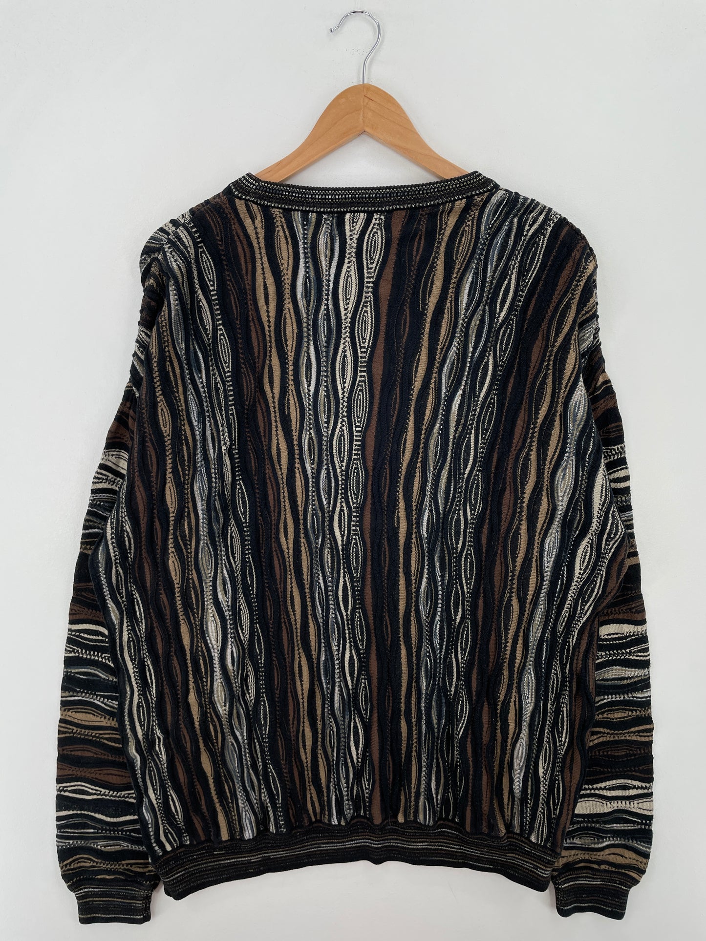 Vintage 3D COOGI- Style Size L Knit Sweater / A7668