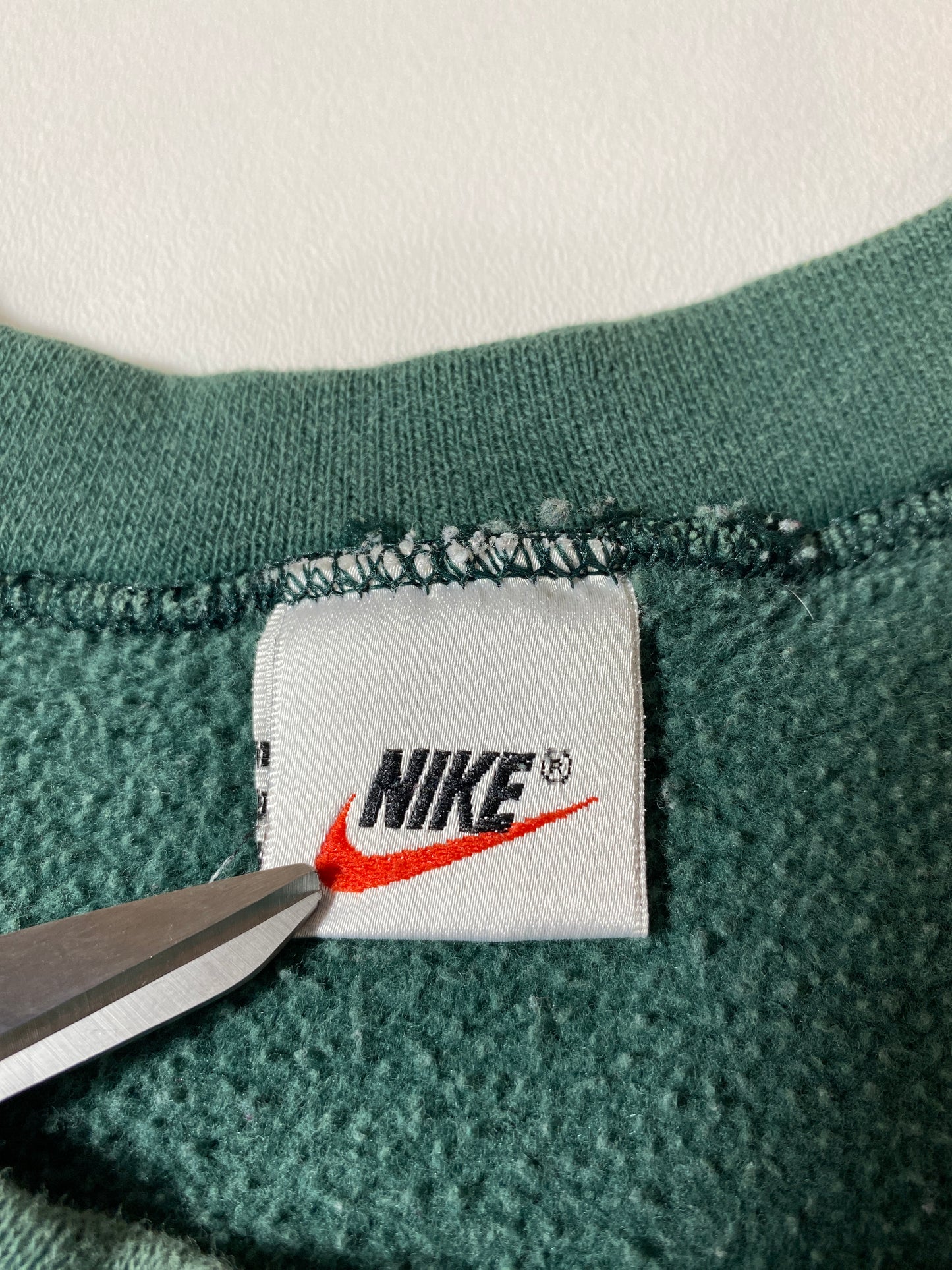 90’s NIKE Mini Swoosh Size XL Vintage Sweat-shirt/ 9216