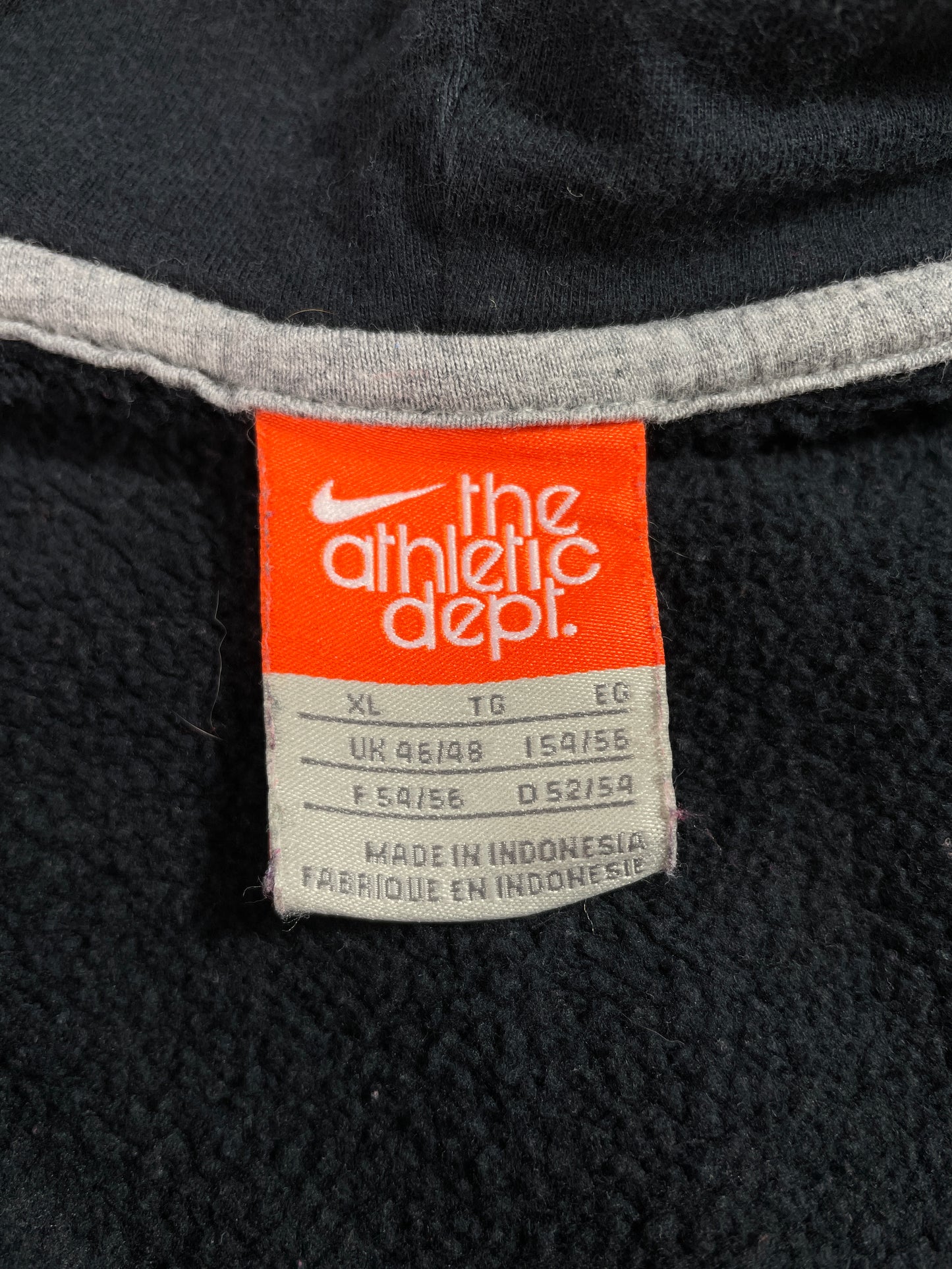 Vintage NIKE Size XL Vintage Zip-up Sweat-shirt / E3191S