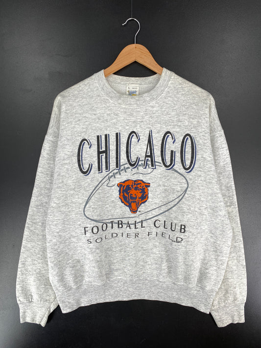 1993 CHICAGO BEARS Made in USA Size XL Vintage NFL Sweat-shirt / E6344S