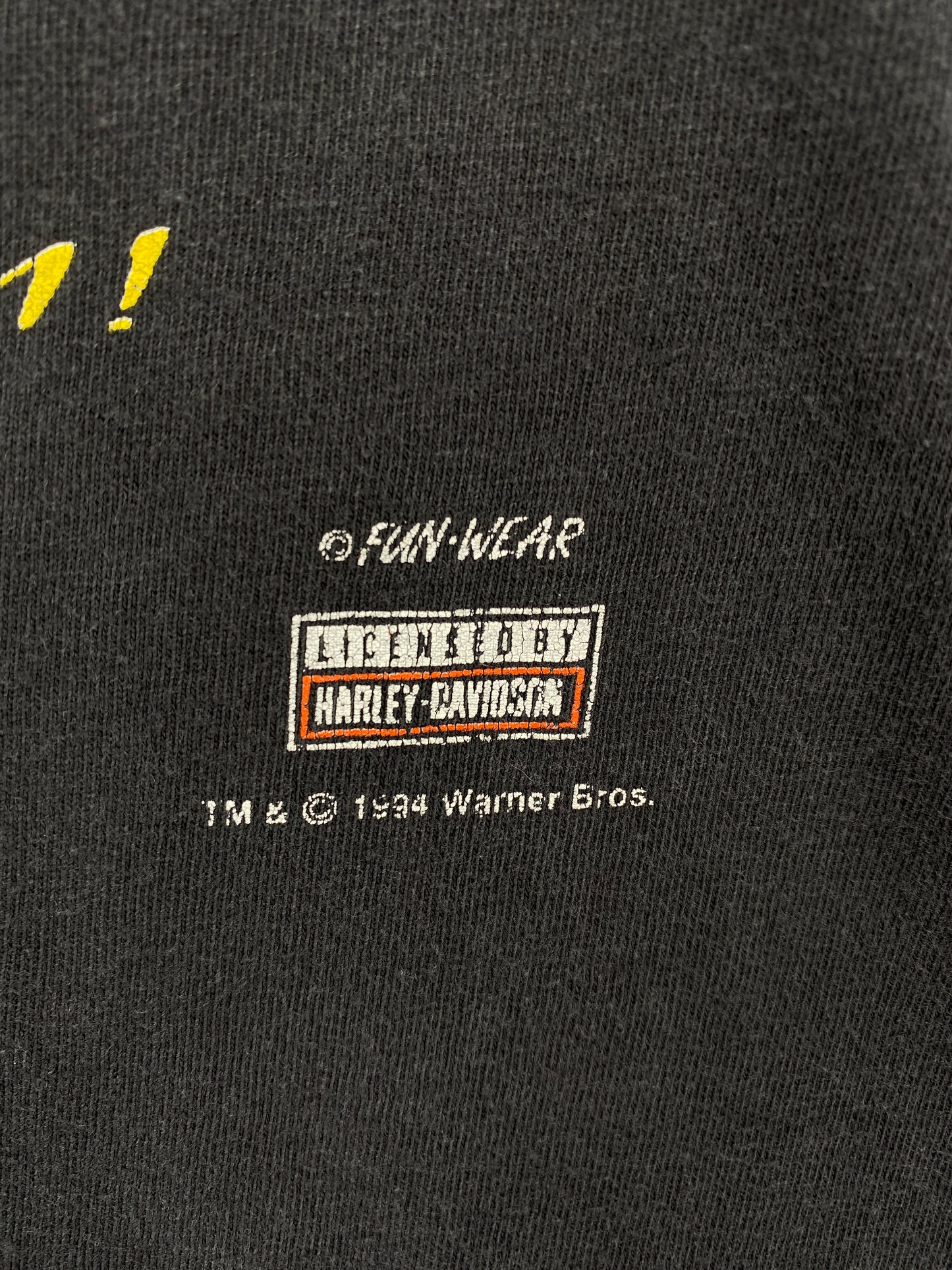 1994 HARLEY DAVIDSON x LOONEY TUNES Made in USA Size L Vintage T-shirt / A7918