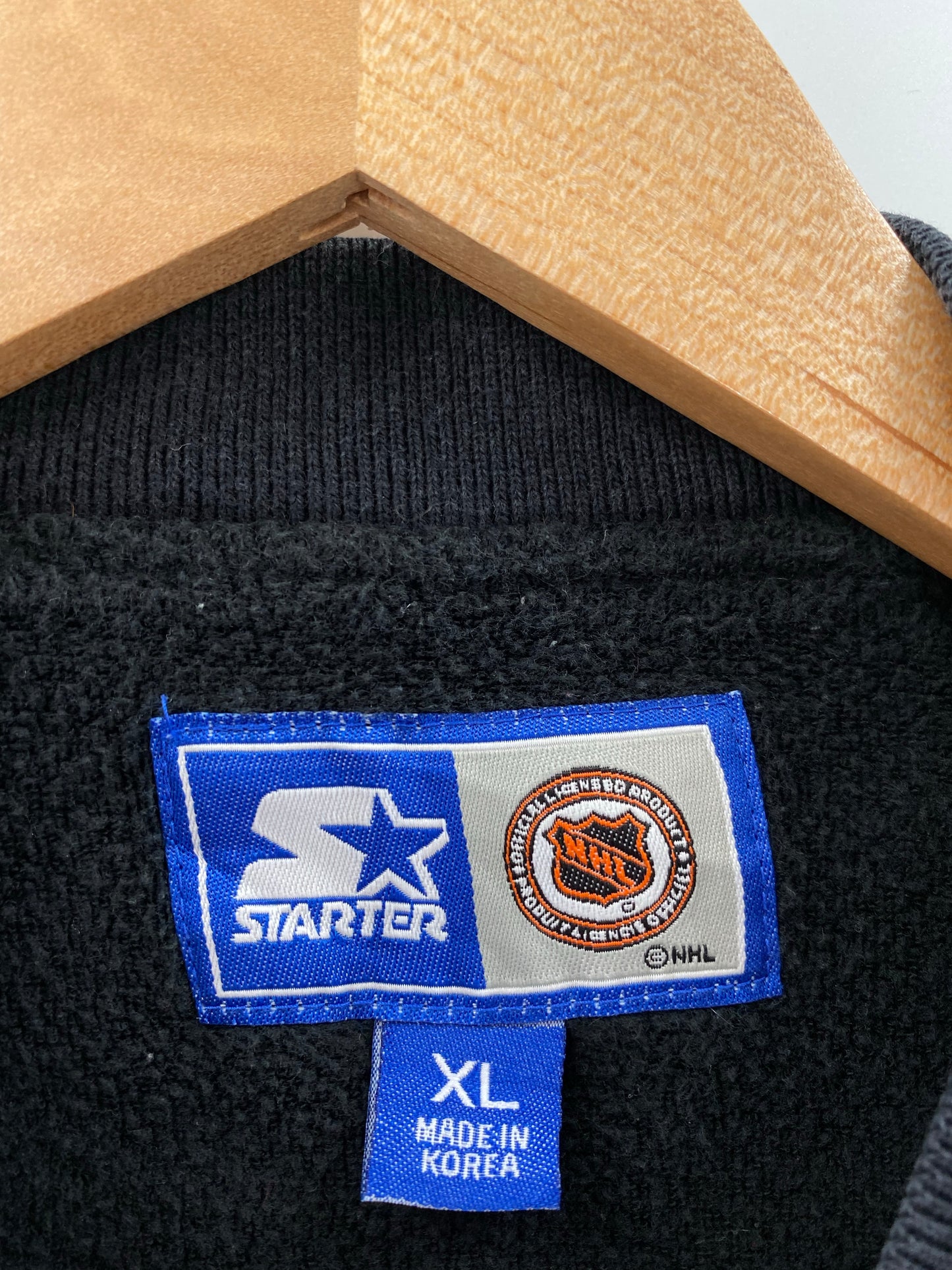 90’s STARTER x CHICAGO BLACKHAWKS Size XL Vintage NHL Sweat-Shirt / K6261