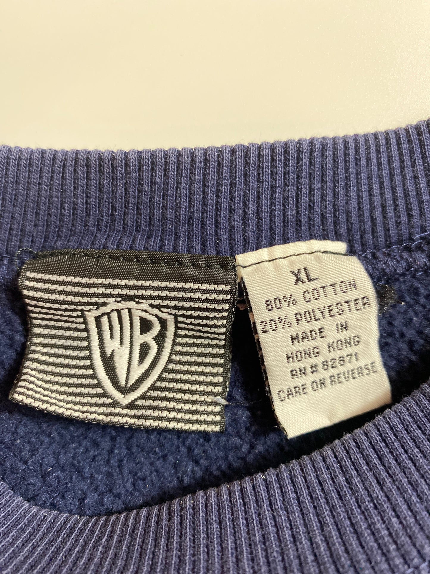Vintage WARNER BROS. BURBANK CALIFORNIA Size XL Sweat-shirt / 9479