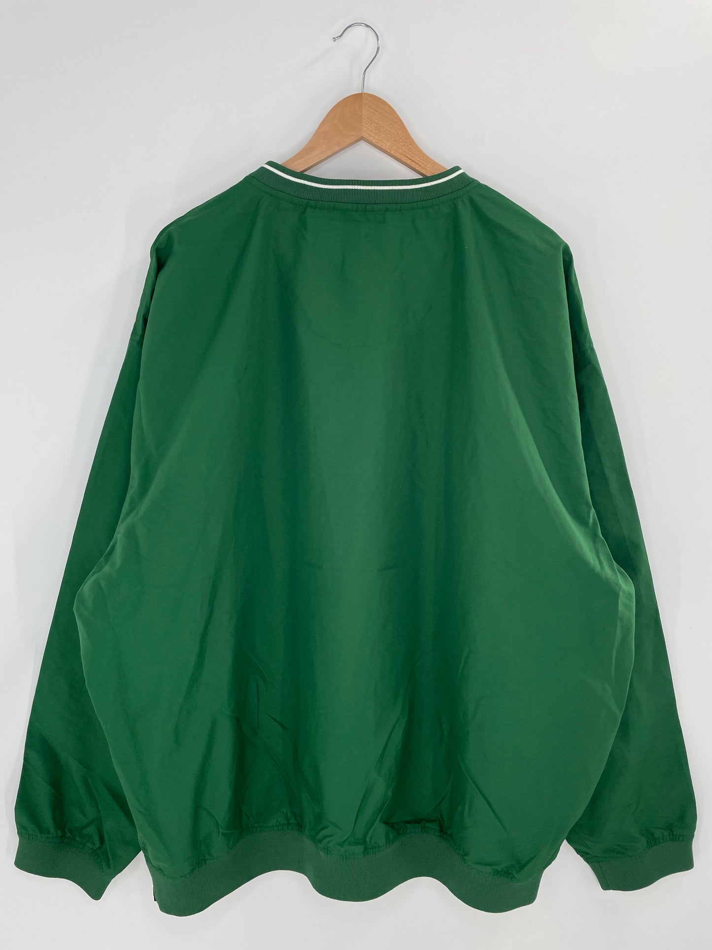 00' NIKE MIAMI HURRICANES Size XXL Vintage College Nylon Jacket  / K7265