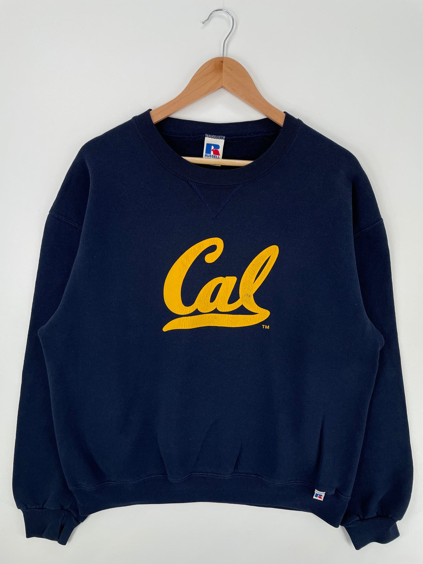 90’s CAL Size L Vintage College Sweat-shirt / A489