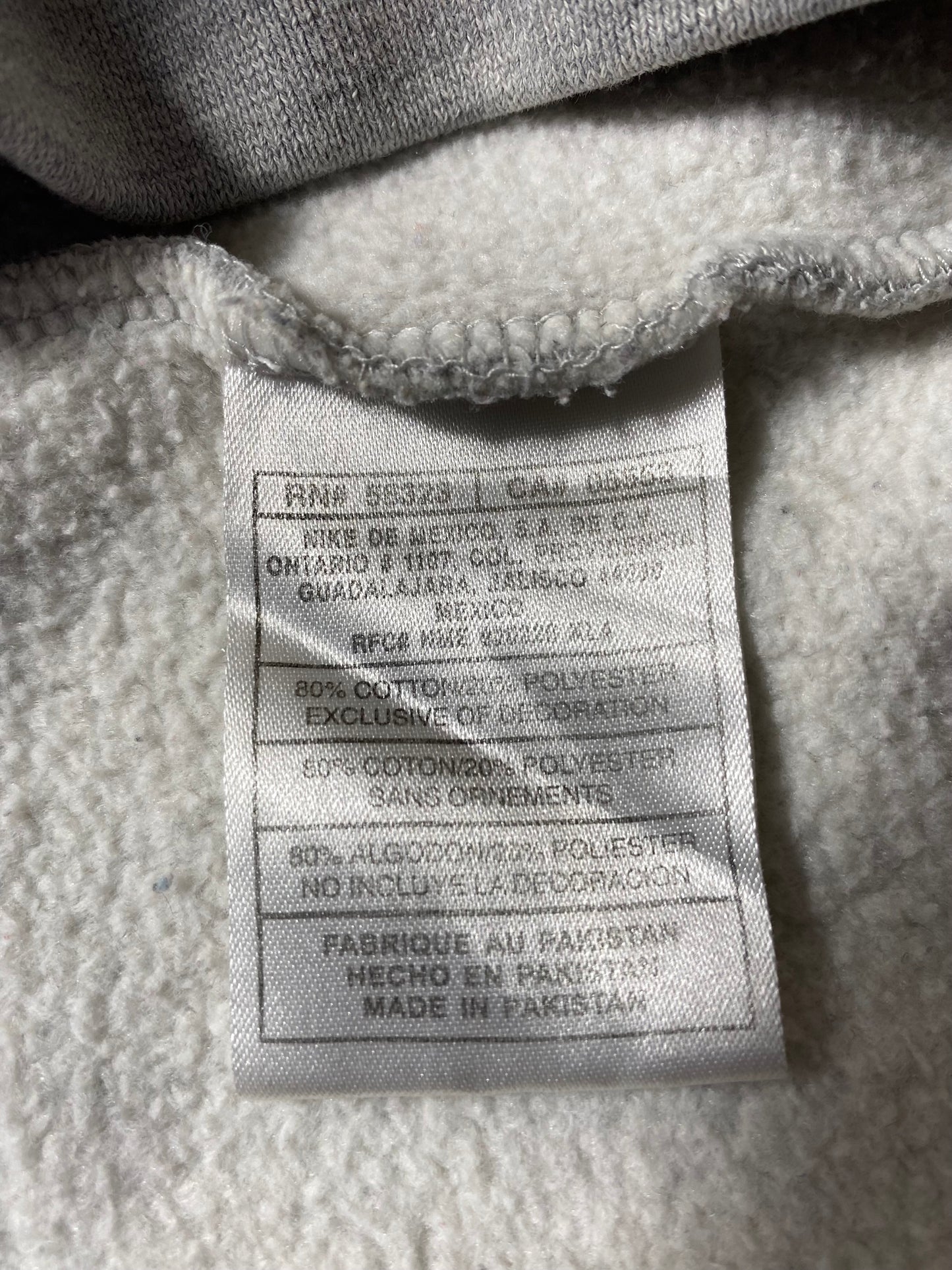 00' NIKE Size L Vintage Hoodie Sweat-Shirt / K4792