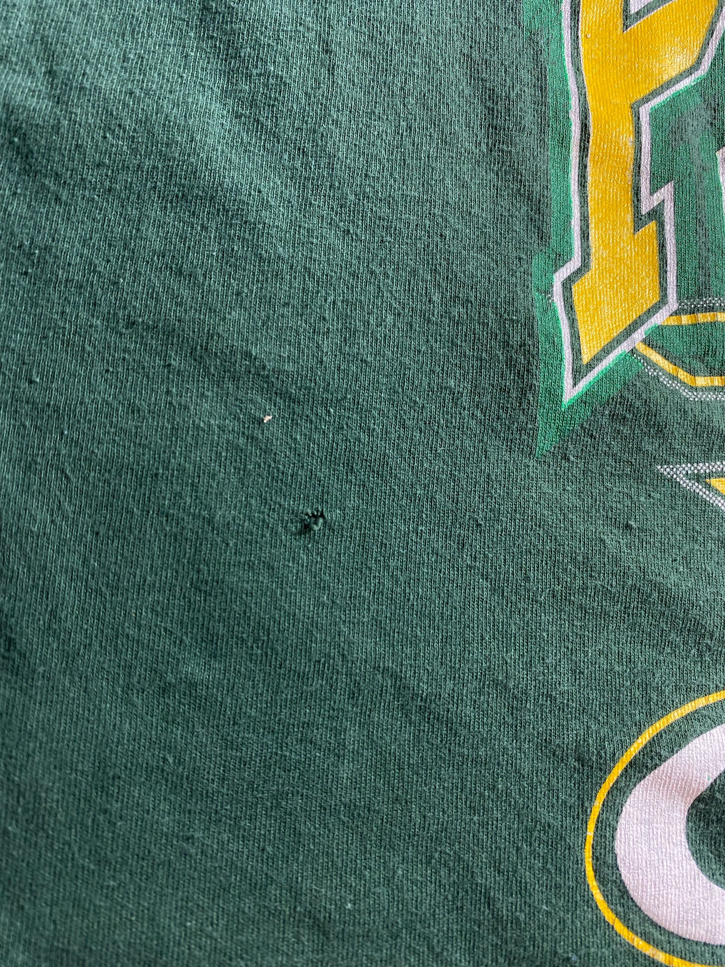 1995' GREEN BAY PACKERS Made in USA Size XXL Vintage NFLP T-shirt / K4923