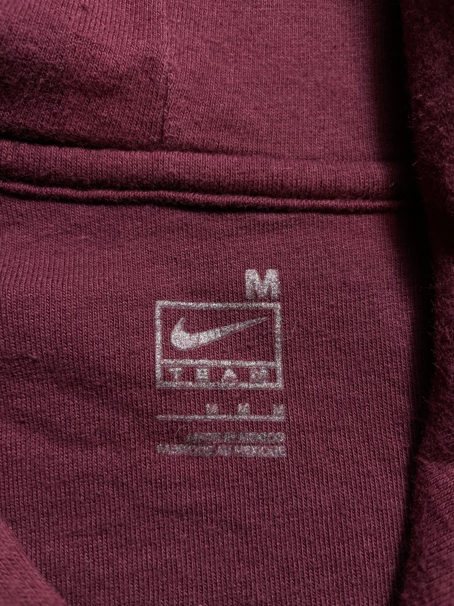 00' NIKE VIRGINIA TECH Size M College Hoodie Sweat-shirt / K9806