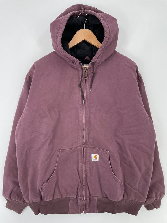 Vintage CARHARTT Size Ladies.XL Duck Jacket / E3662J