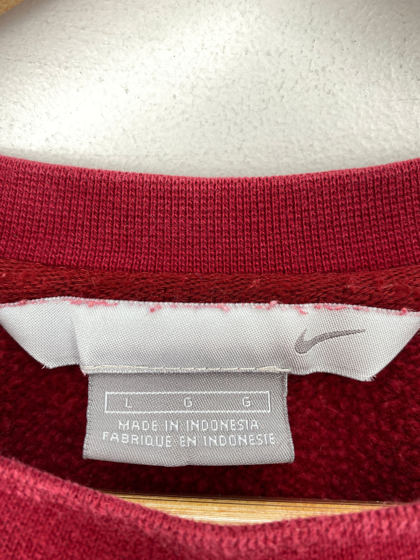 00' NIKE MINI SWOOSH Size L Vintage Sweat-Shirt / A5427