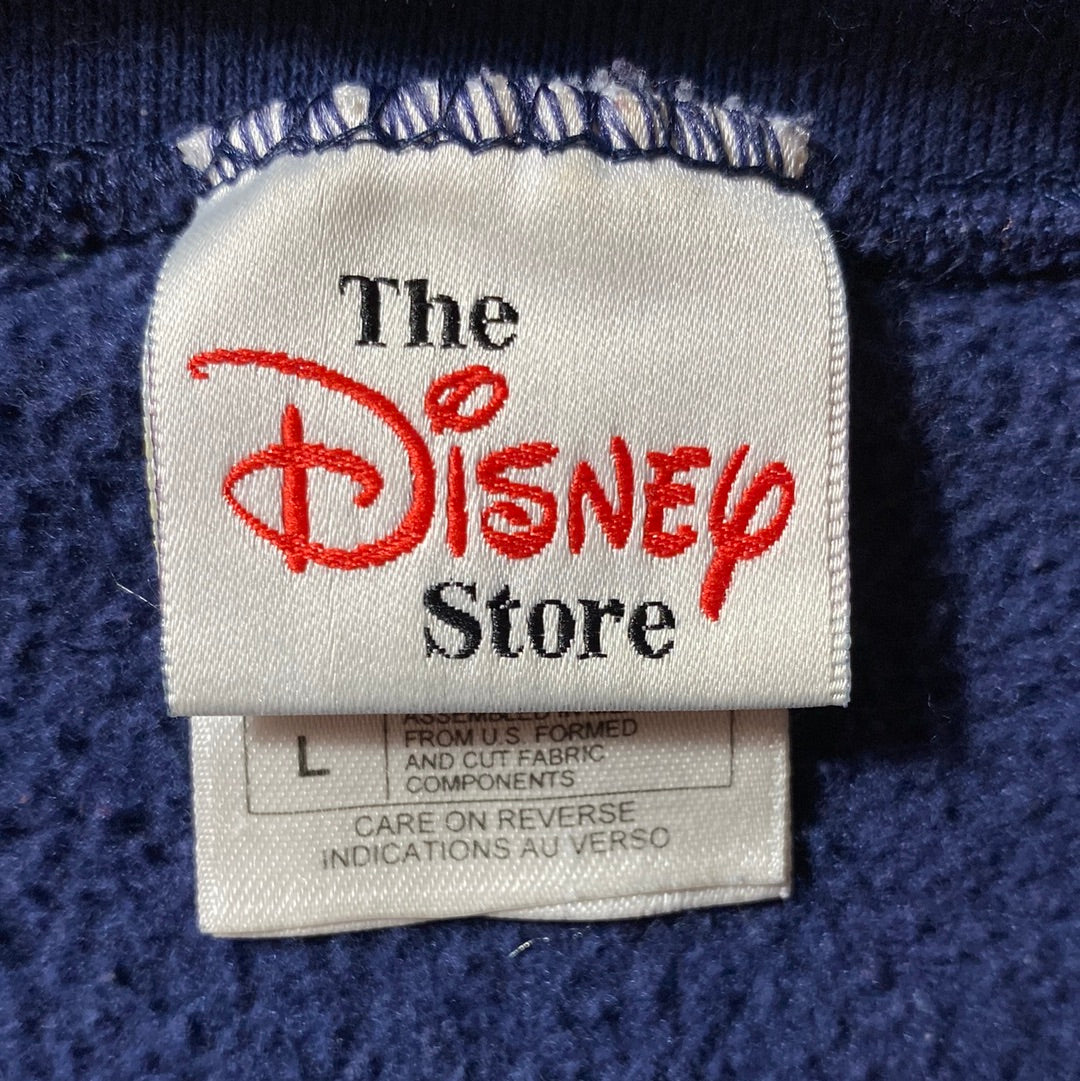 00' DISNEY EEYORE Size L Vintage Sweat-shirt / E2136S