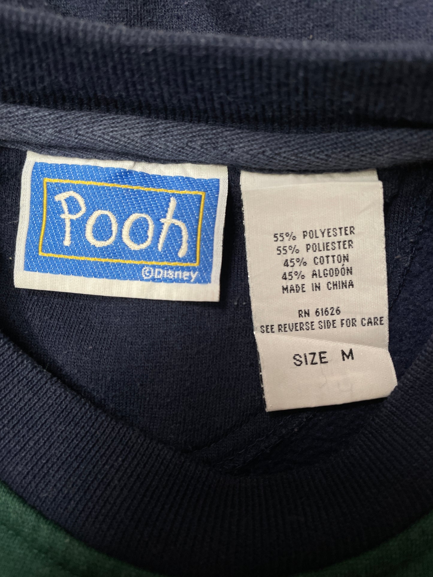 00’ DISNEY TIGGER Size M Vintage Sweat-shirt / K2513