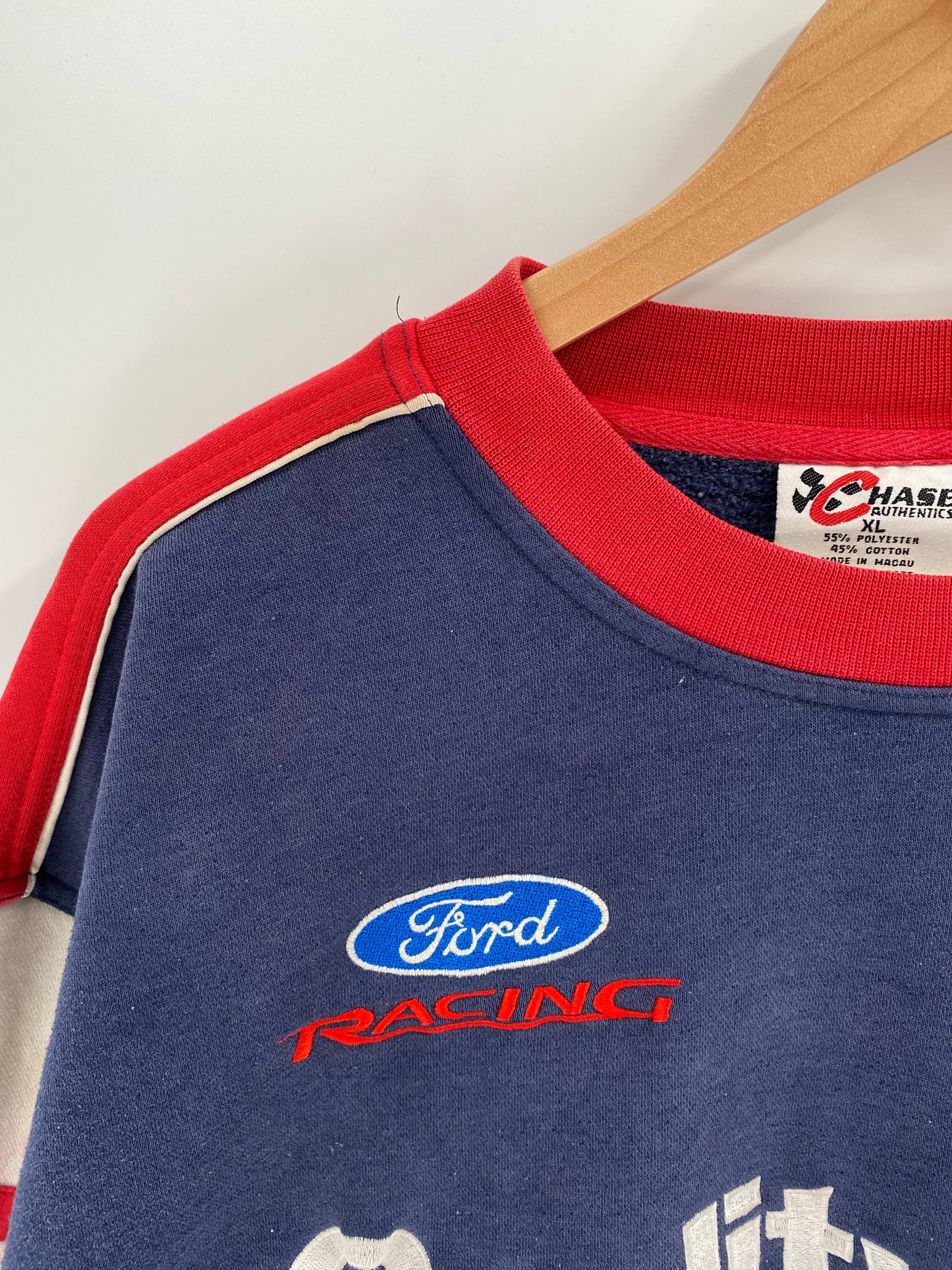 Vintage NASCAR DALE QUALITY CARE Size XL Racing Sweat- Shirts / K4911