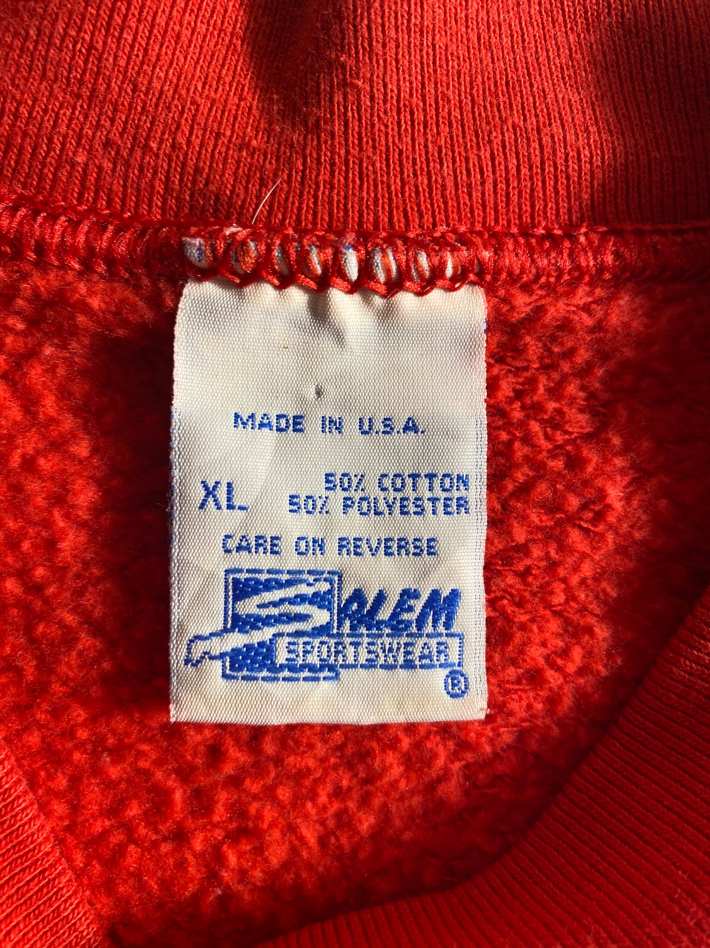 1995 KANSAS CITY CHIEFS MADE IN USA Size XL Vintage NFL Sweat-Shirts / K2029