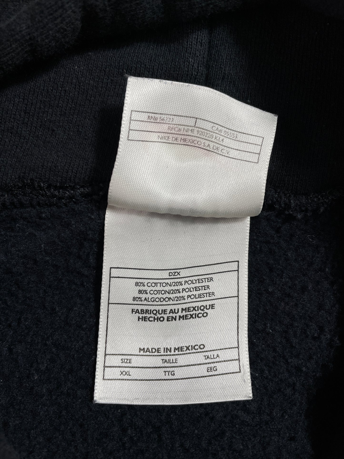 90's NIKE MINI SWOOSH Size XXL Vintage Hoodie Sweat-Shirt / E2937S