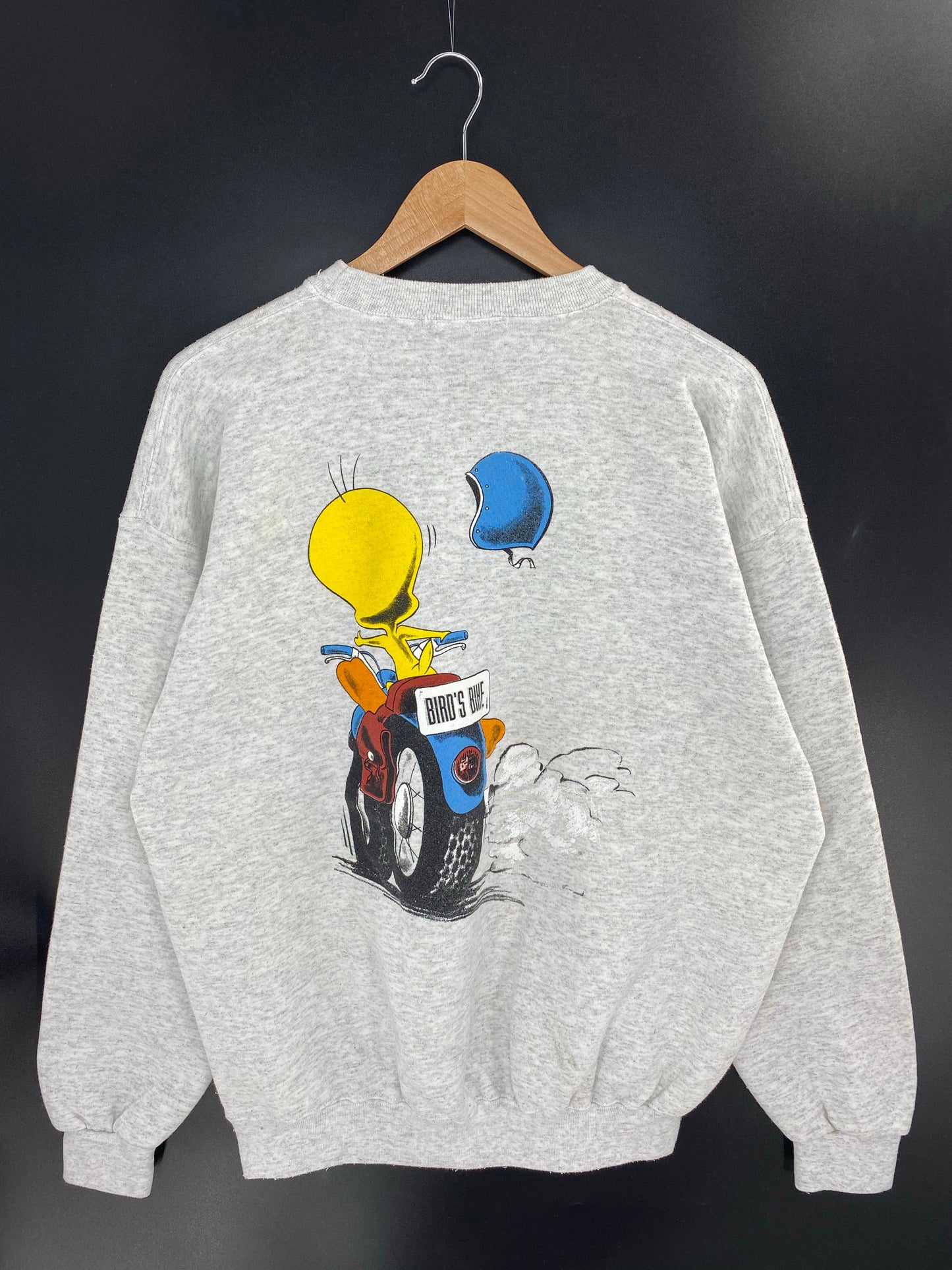 1993 LOONEY TUNES TWEETY Size XL Vintage Sweat-shirt / A8973