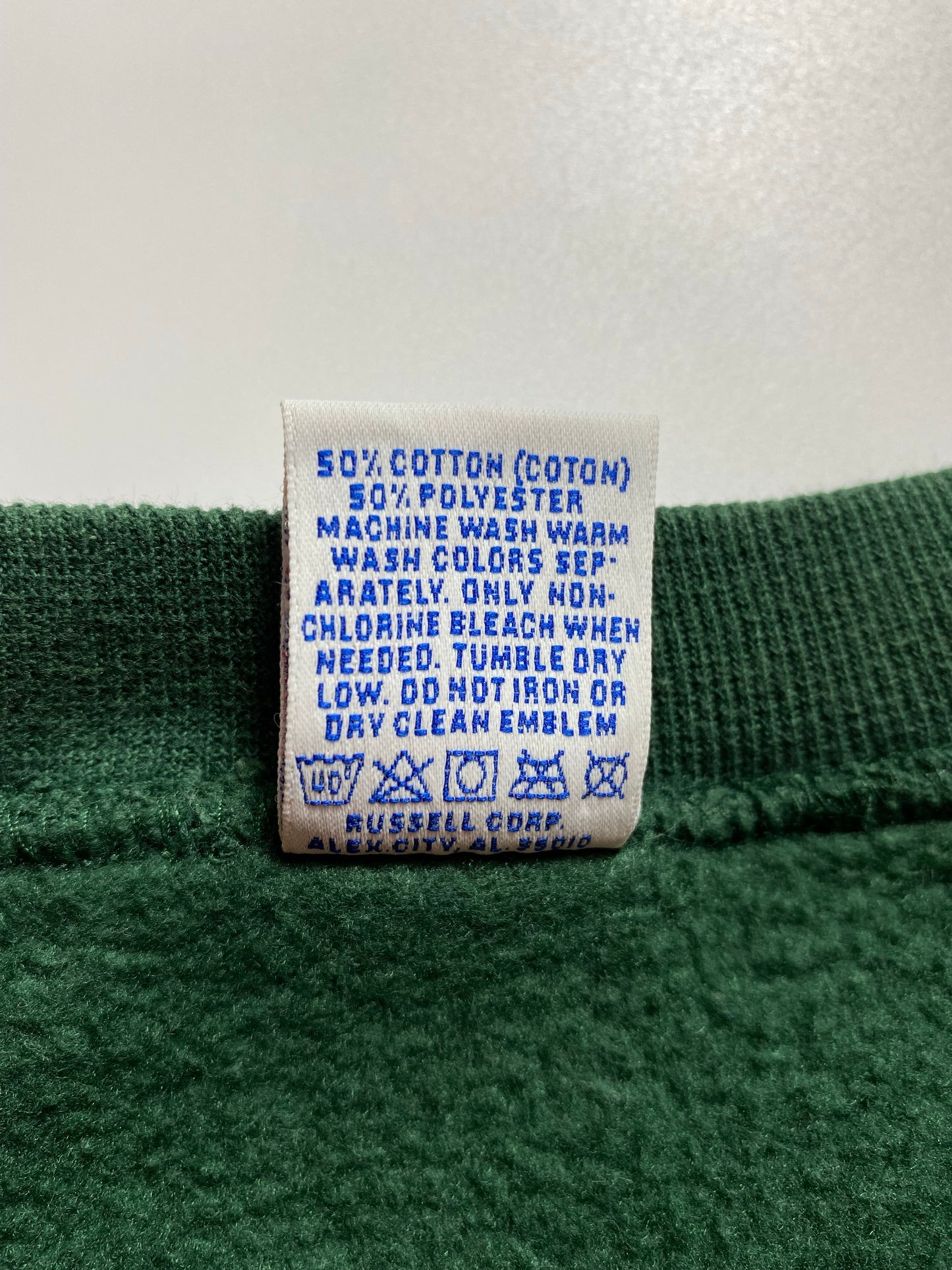 1995' GREEN PACKERS Made in USA Size L Vintage NFL Sweat - Shirt/ K5796