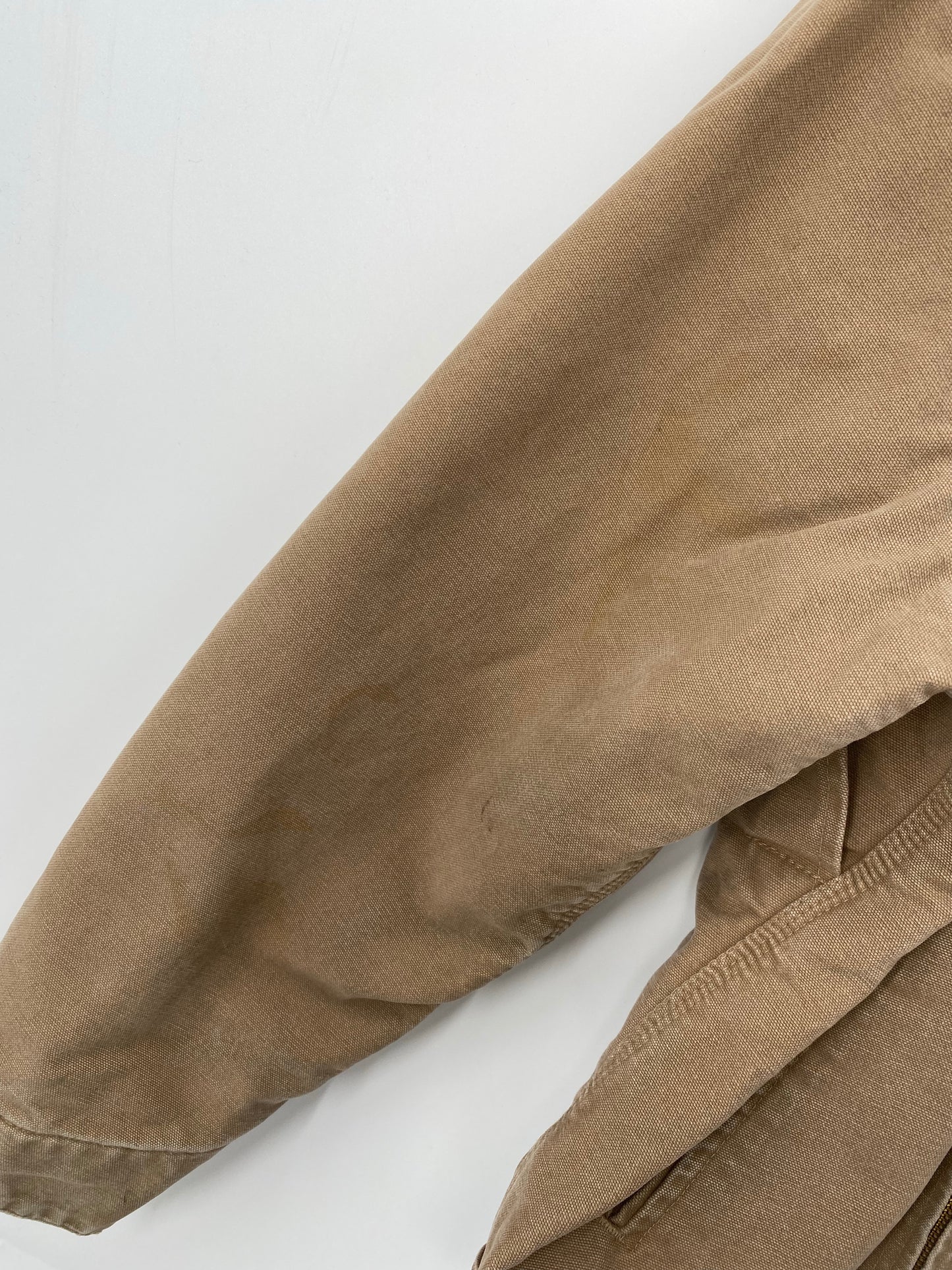 Vintage CARHARTT Size No Tag (Approx.L) Zip-up Sweat-shirt Jacket / K8112