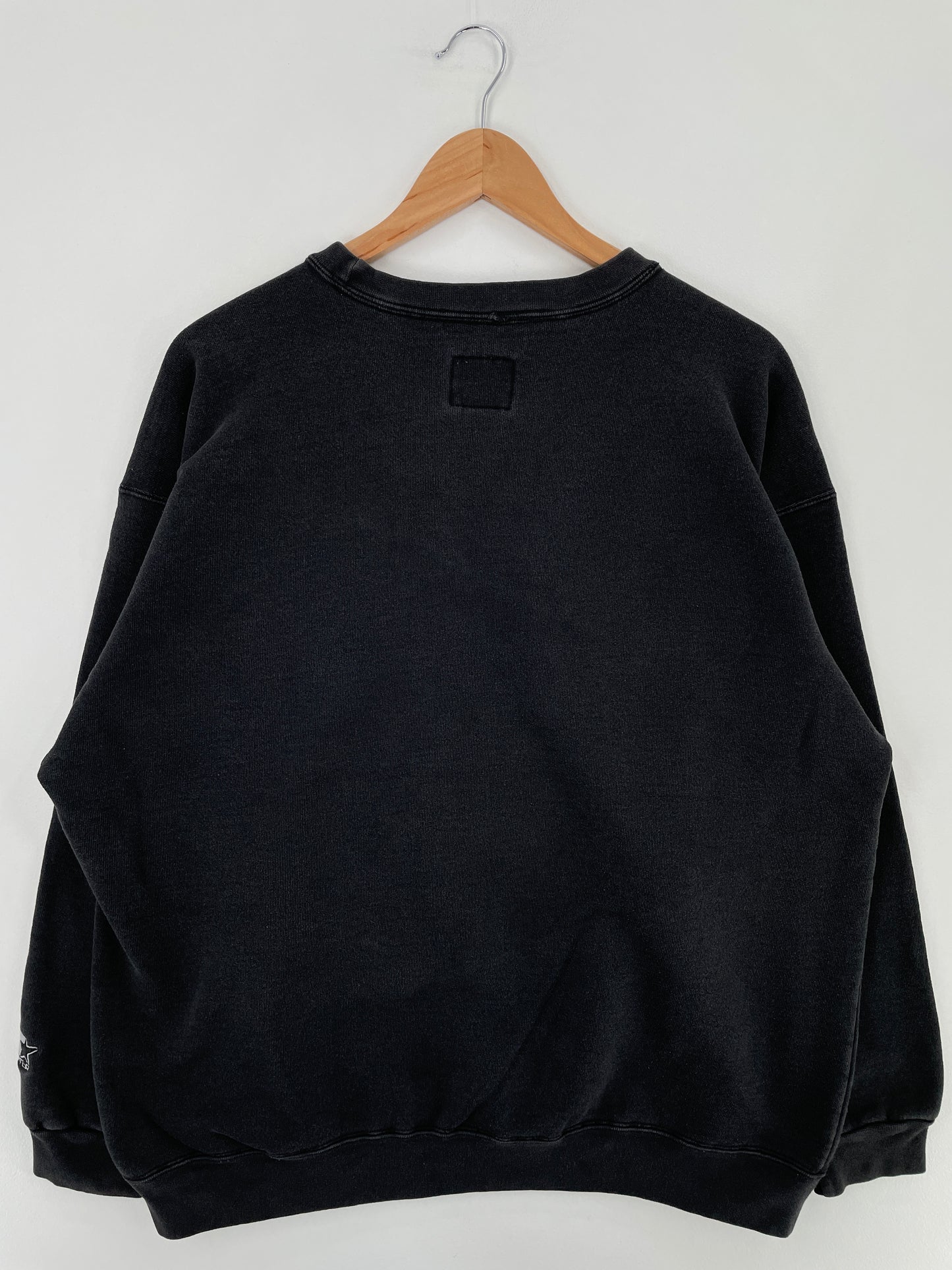 1995 STARTER x CAROLINA PANTHERS Made in USA Size XL Vintage College Sweat-shirt / E1507S