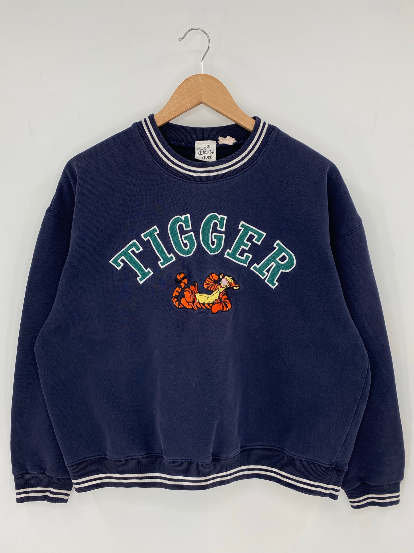 00' DISNEY TIGGER Size M Vintage Sweat-shirt / K7882