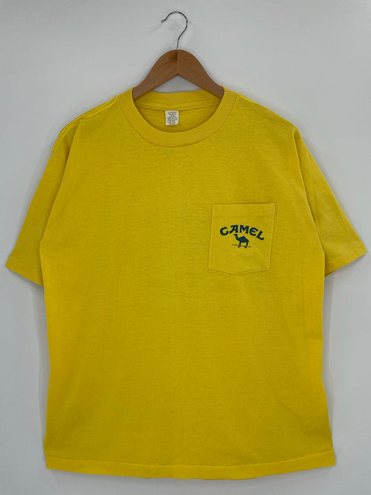1989 CAMEL Made in USA Size XL Vintage T-Shirts / K4960