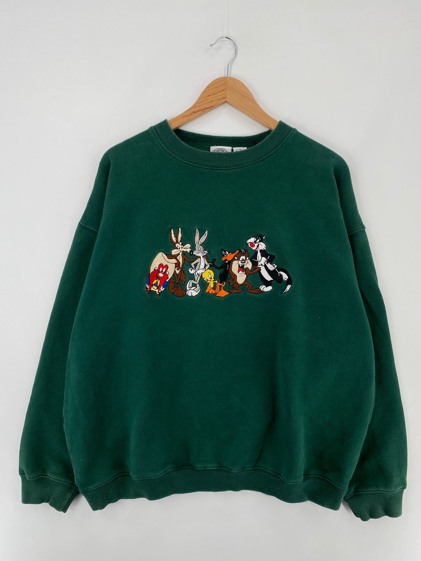 1995 LOONEY TUNES Size XL Vintage Sweat-Shirt / E300