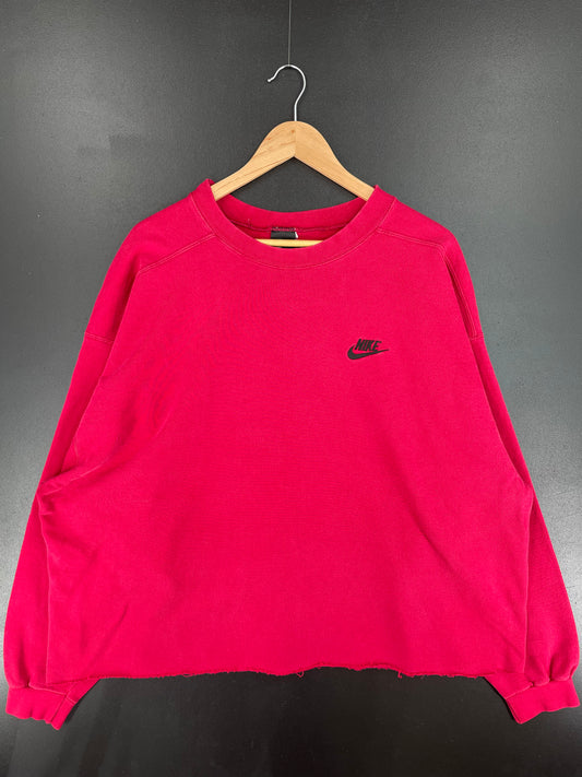 90’s NIKE Size No Tag (Approx.XL) Vintage Sweat-shirt / A1601