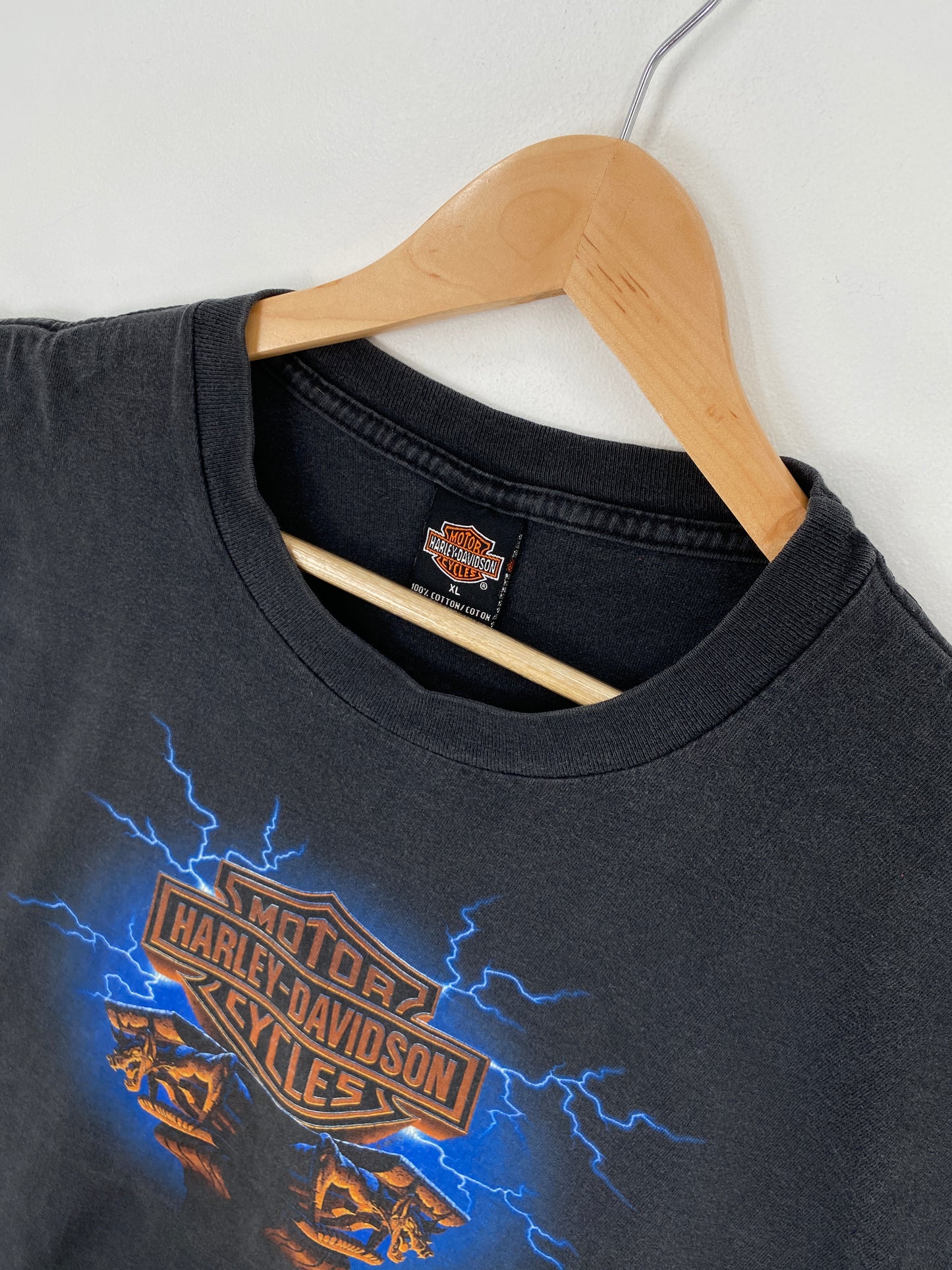 90’s HARLEY DAVIDSON Made in USA Size XL T-Shirts / A3974