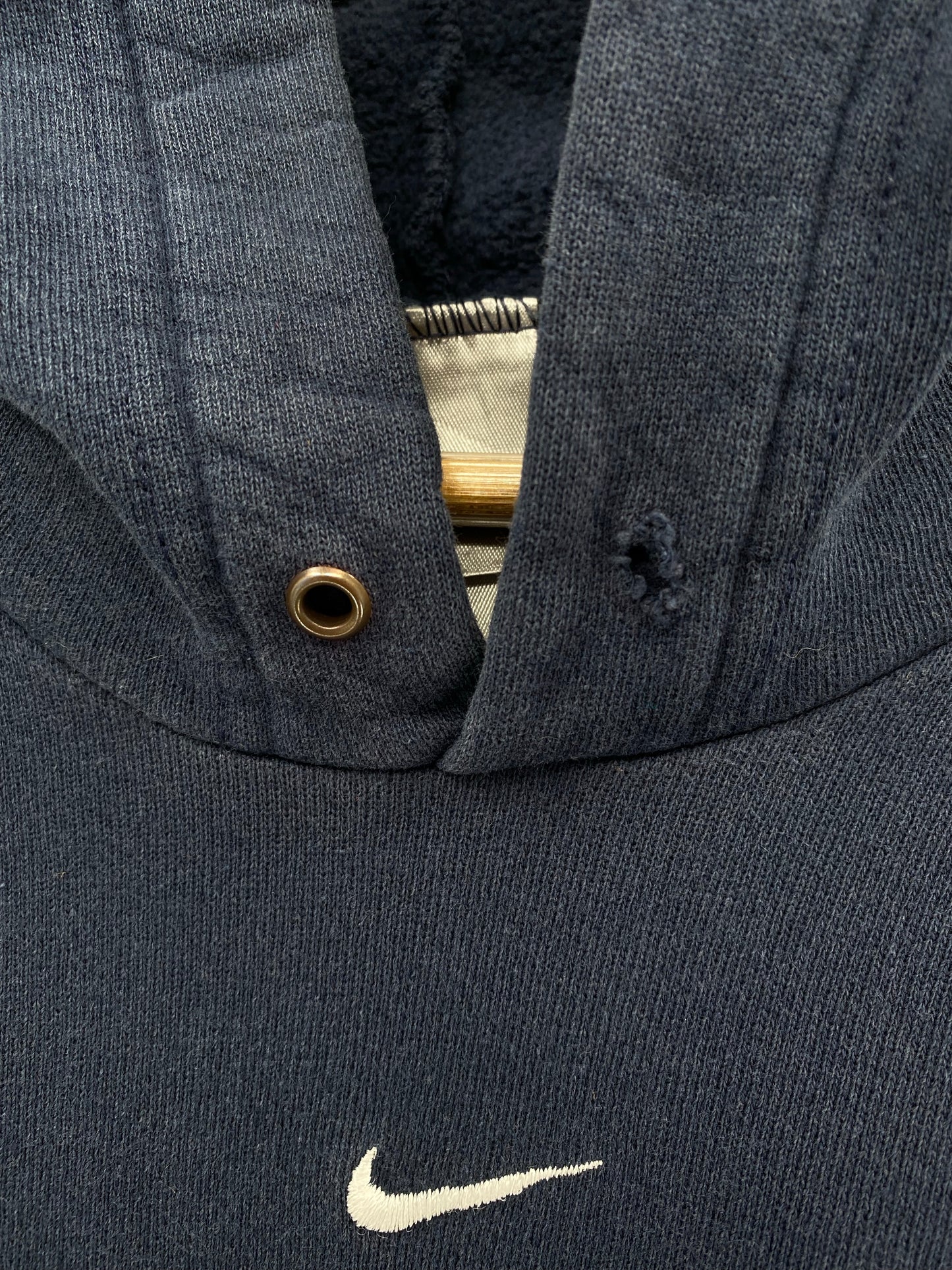 90's NIKE CENTER SWOOSH Size L Vintage Hoodie Sweat-Shirt / K6710