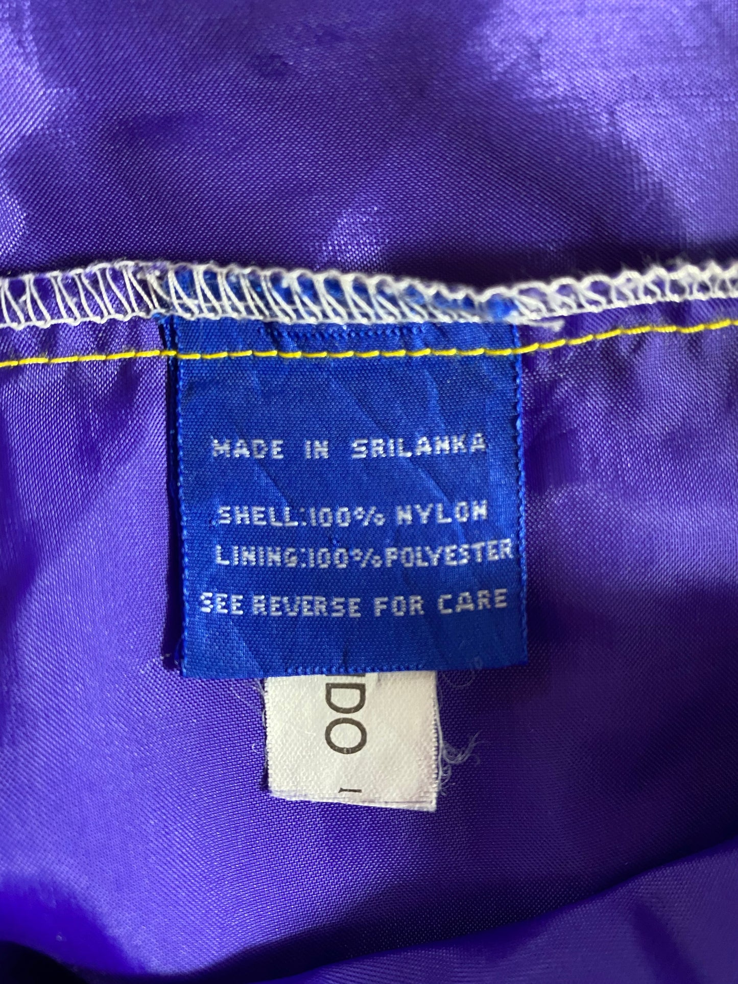 90’s STARTER x VIKINGS Size L NFL Nylon Jacket  / K5934