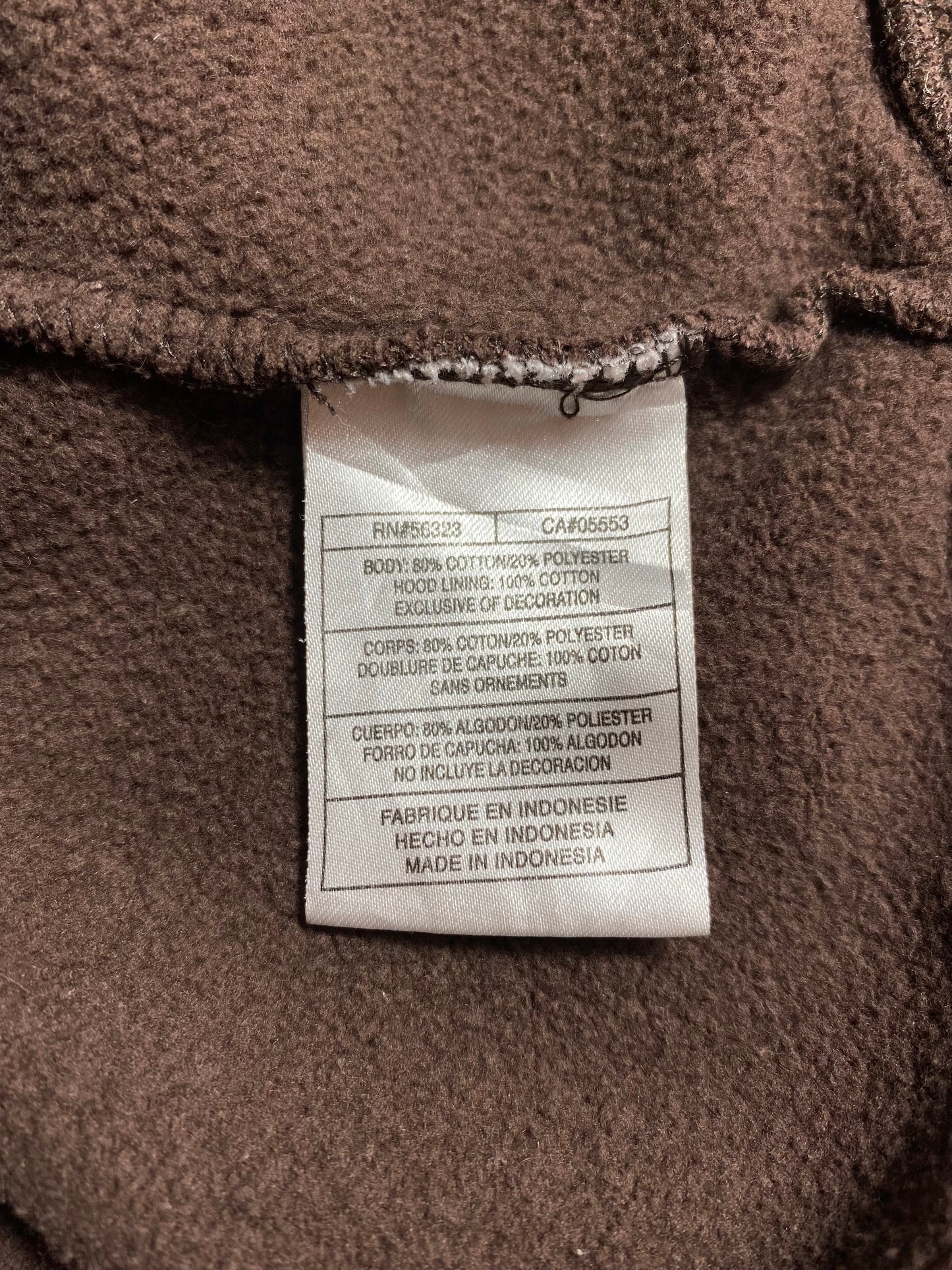 00’ NIKE MINI SWOOSH Size L Vintage Hoodie Zip-up Sweat-shirt/ K7940