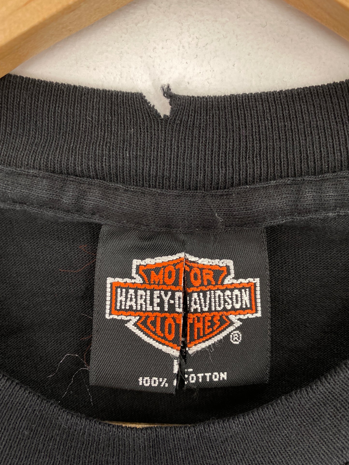 1993 HARLEY DAVIDSON Made in USA Size L Vintage T-Shirt / A4690