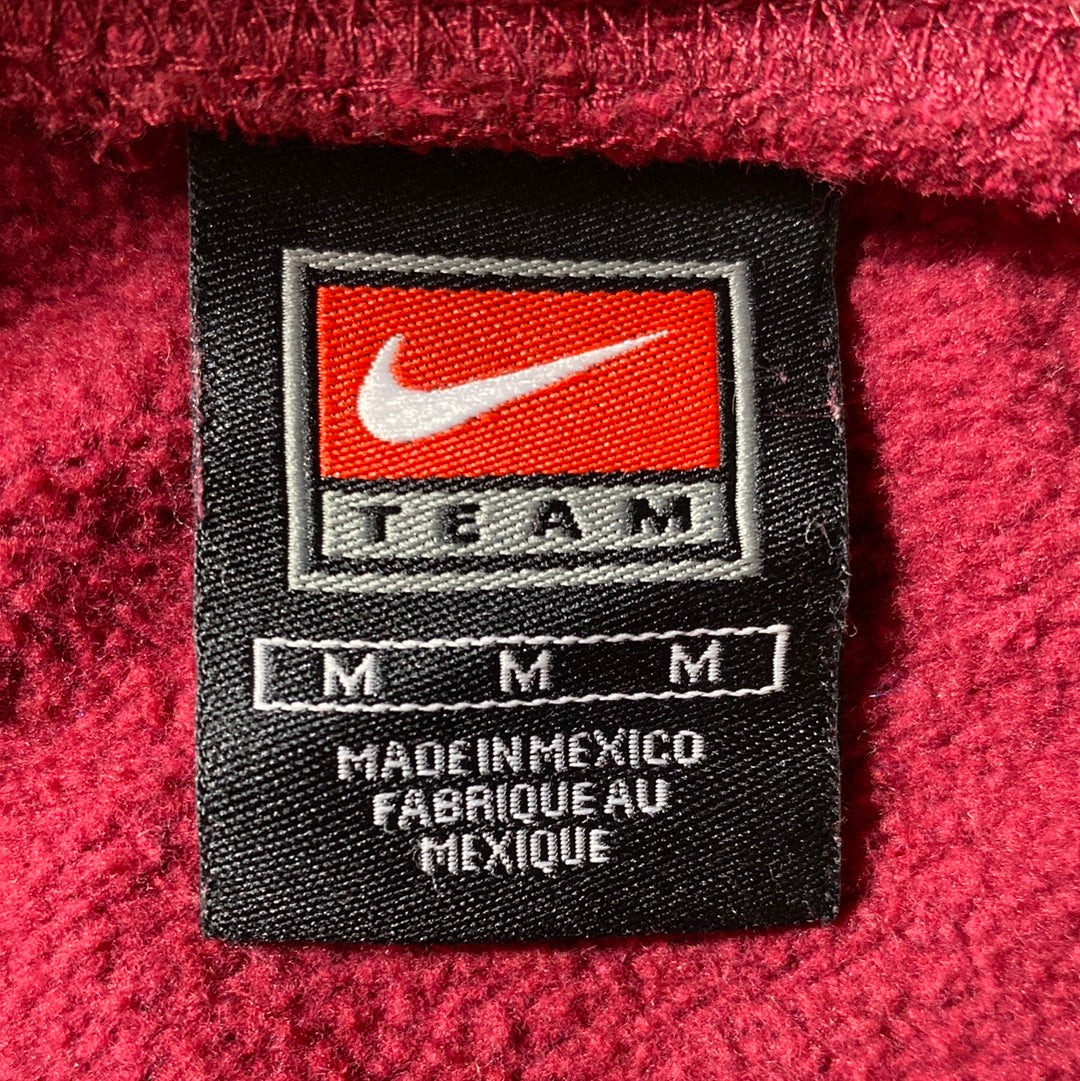 00' NIKE x BOSTON COLLEGE Size M Vintage College Hoodie Sweat-shirt / E3146S