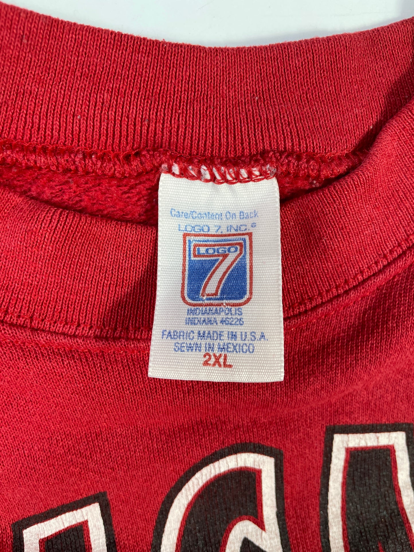 90’s CHICAGO BULLS Size XXL NFL Sweat-Shirt / A9463