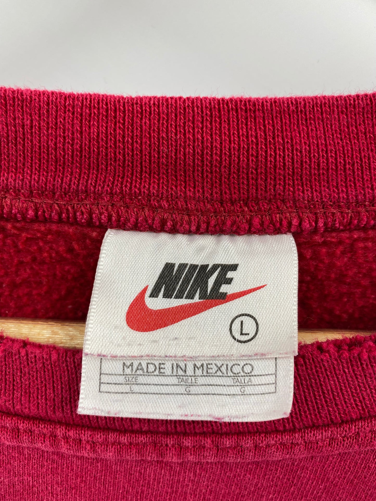 90’s NIKE MINI SWOOSH Size L Vintage Sweat-Shirt / K4867